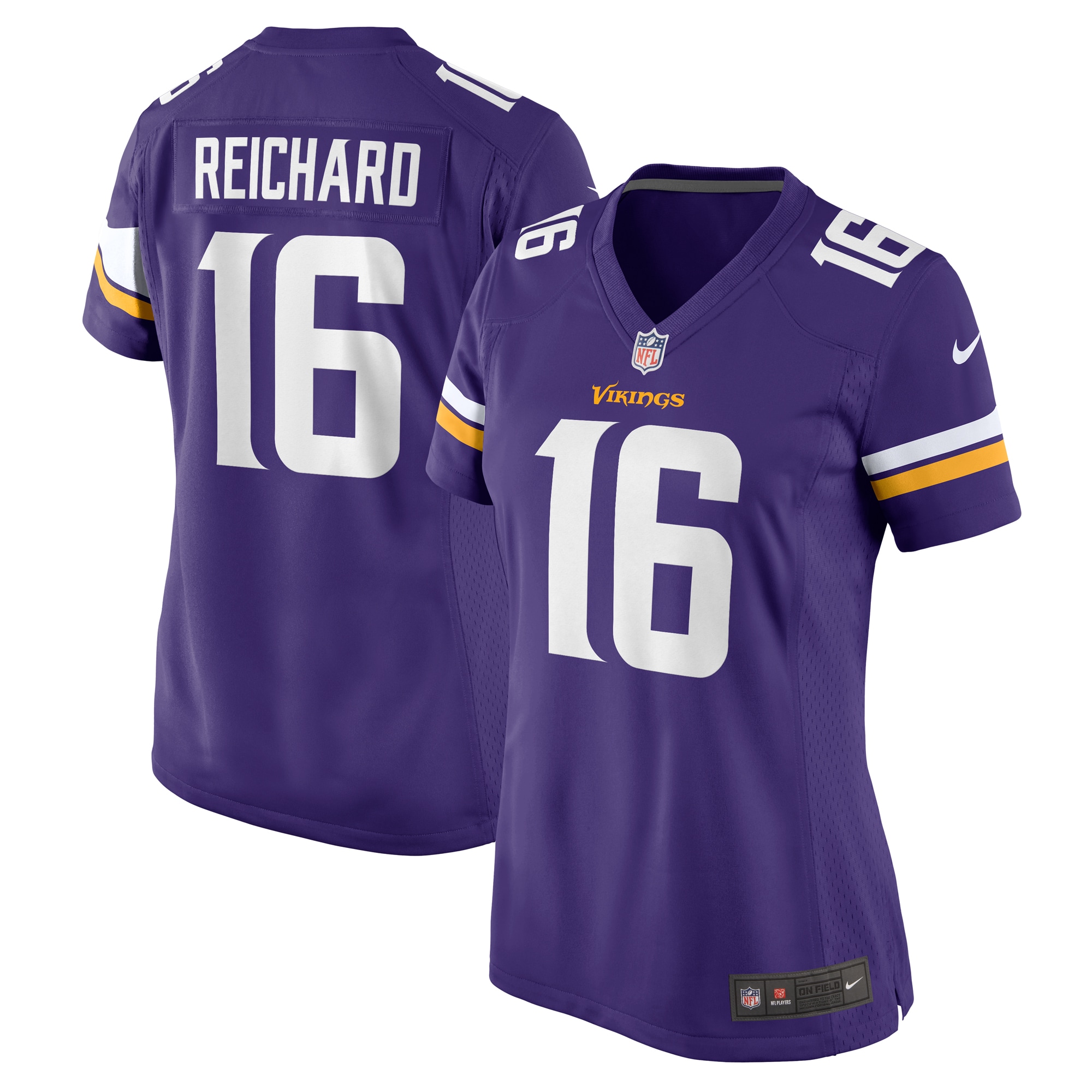 Minnesota Vikings Will Reichard Purple Game NFL Jersey Women's