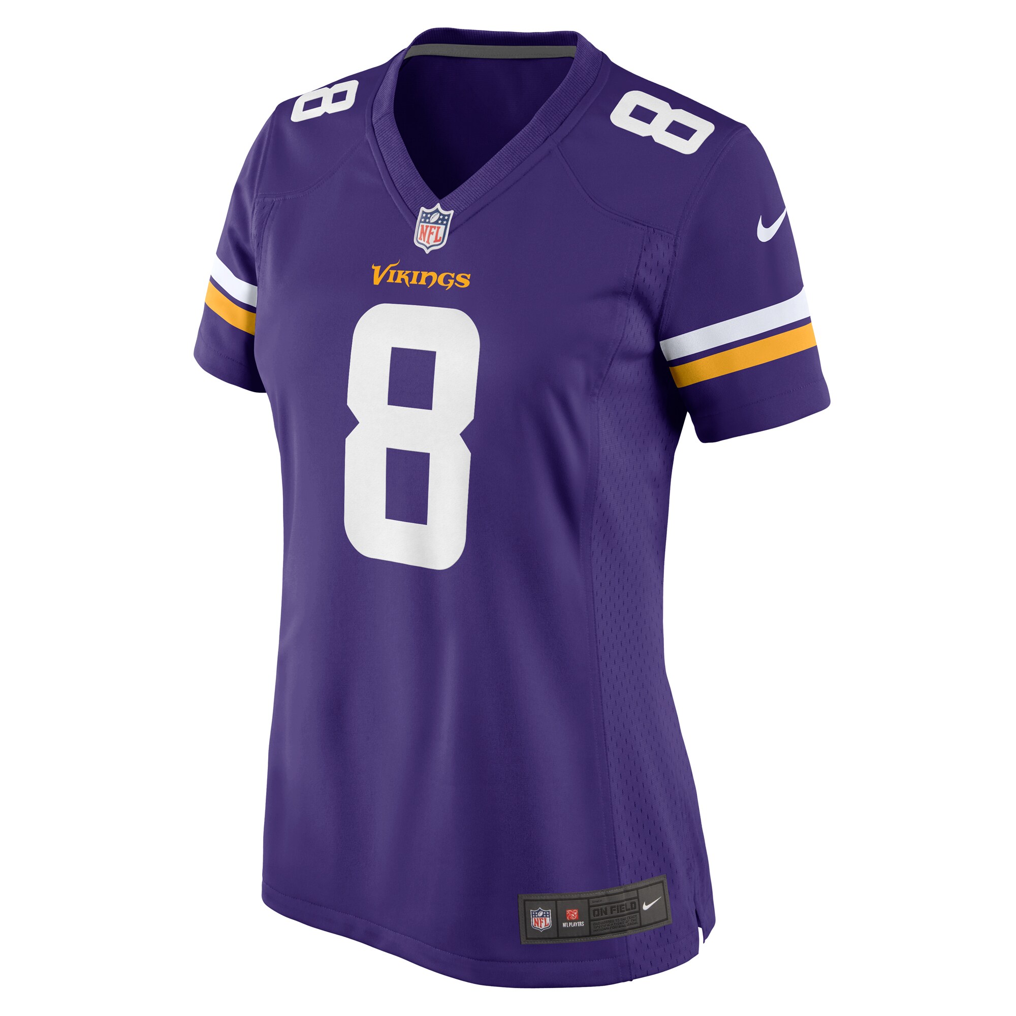 Minnesota Vikings Trishton Jackson Purple Game NFL Jersey Women's