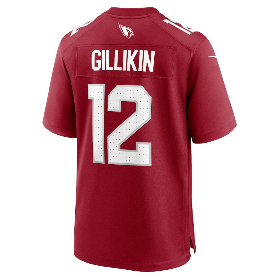 Blake Gillikin 12 Arizona Cardinals Team Game Cardinal NFL Jersey Men's