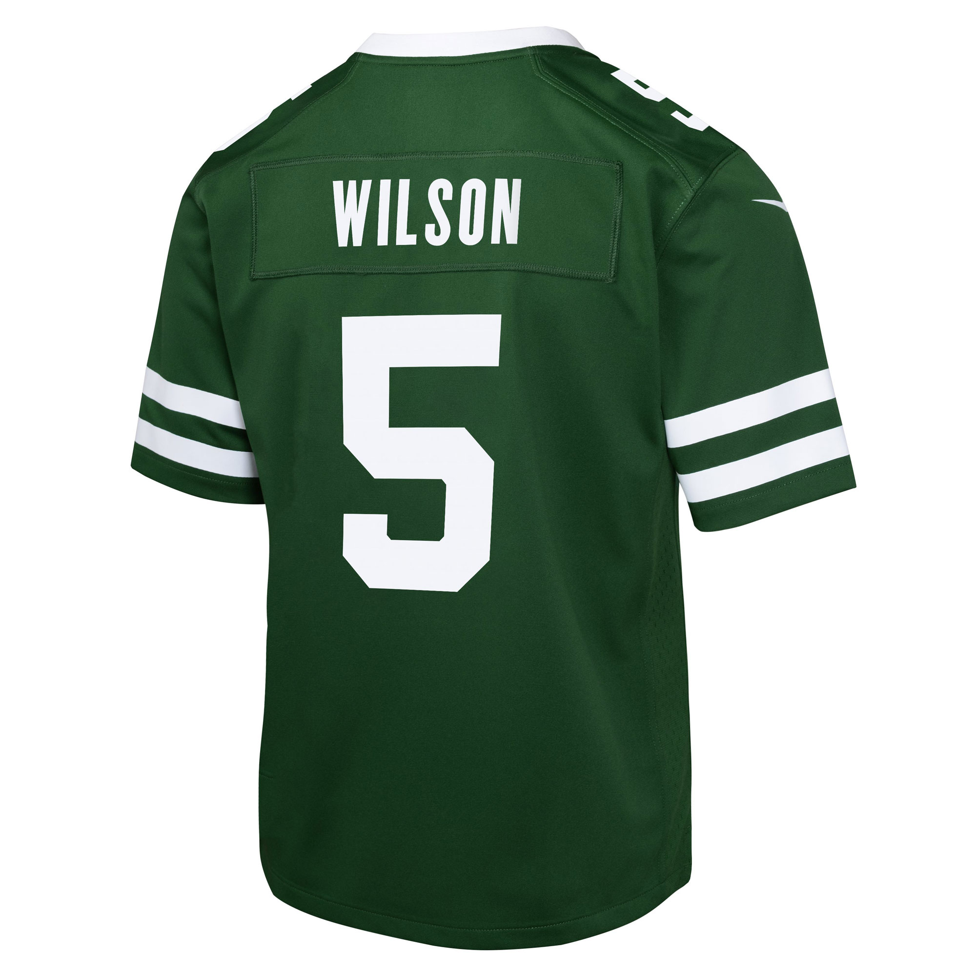 New York Jets Garrett Wilson Legacy Green Game NFL Jersey Youth