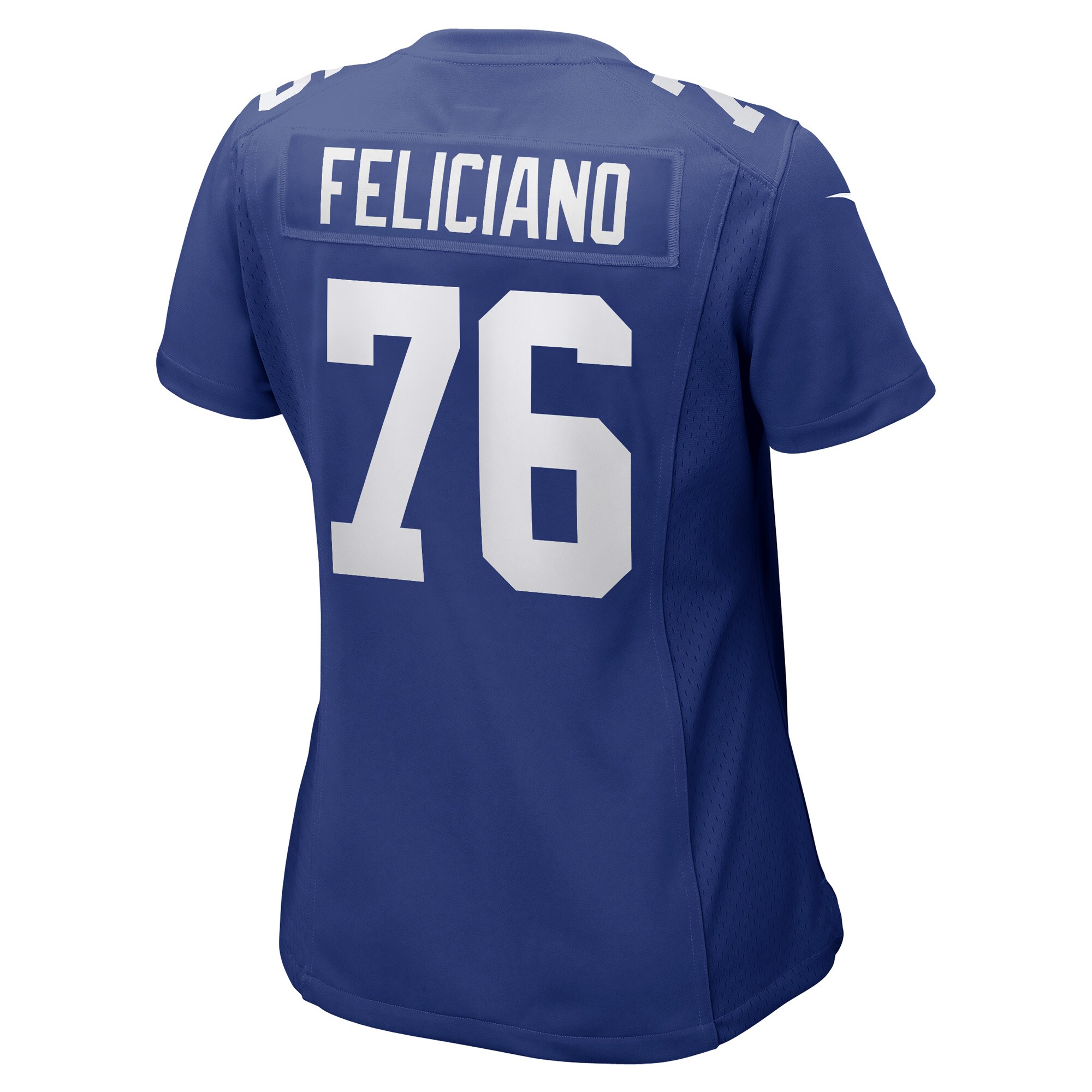 New York Giants Jon Feliciano Royal Game Player NFL Jersey Women's