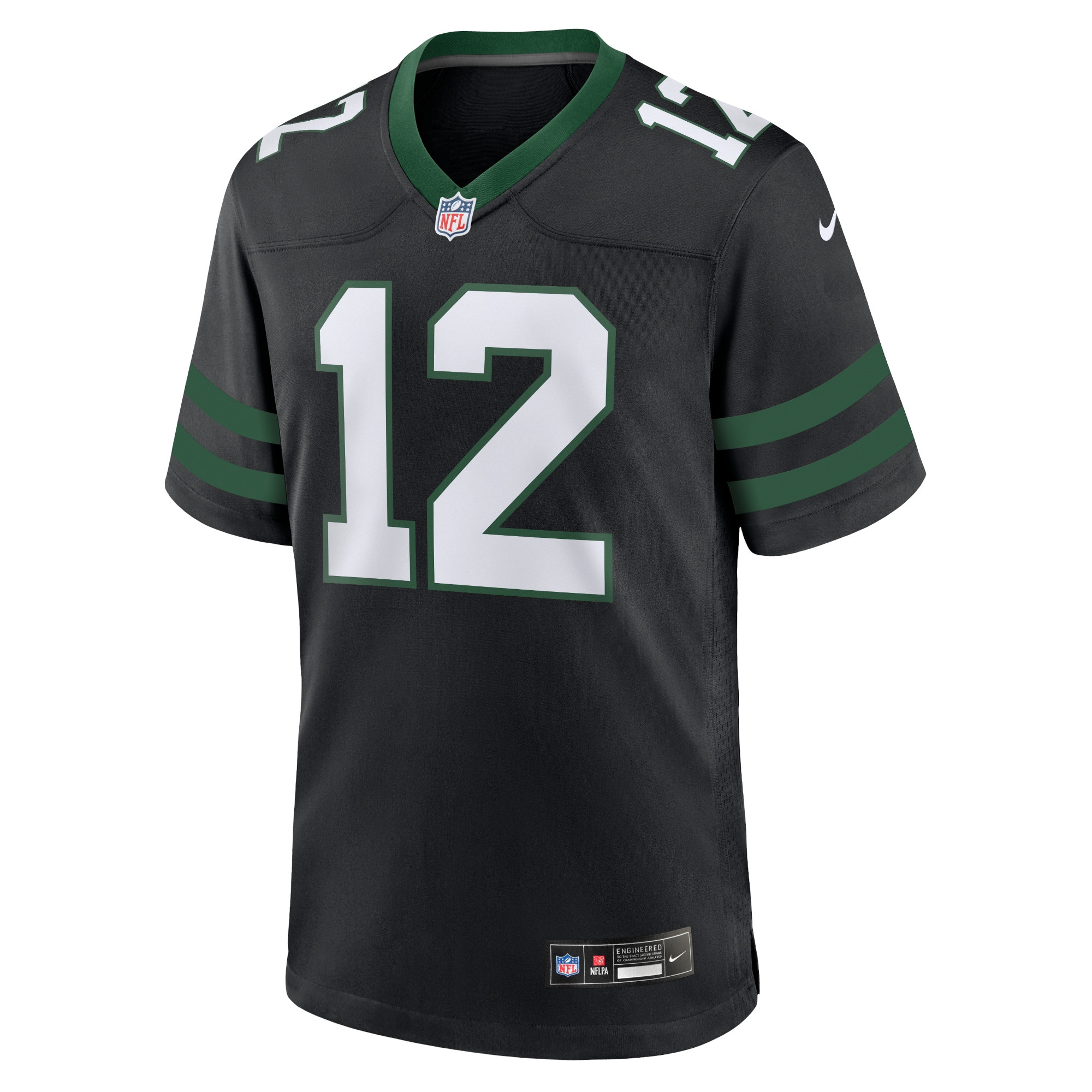 New York Jets Joe Namath Legacy Black Alternate Retired Player Game NFL Jersey Men's