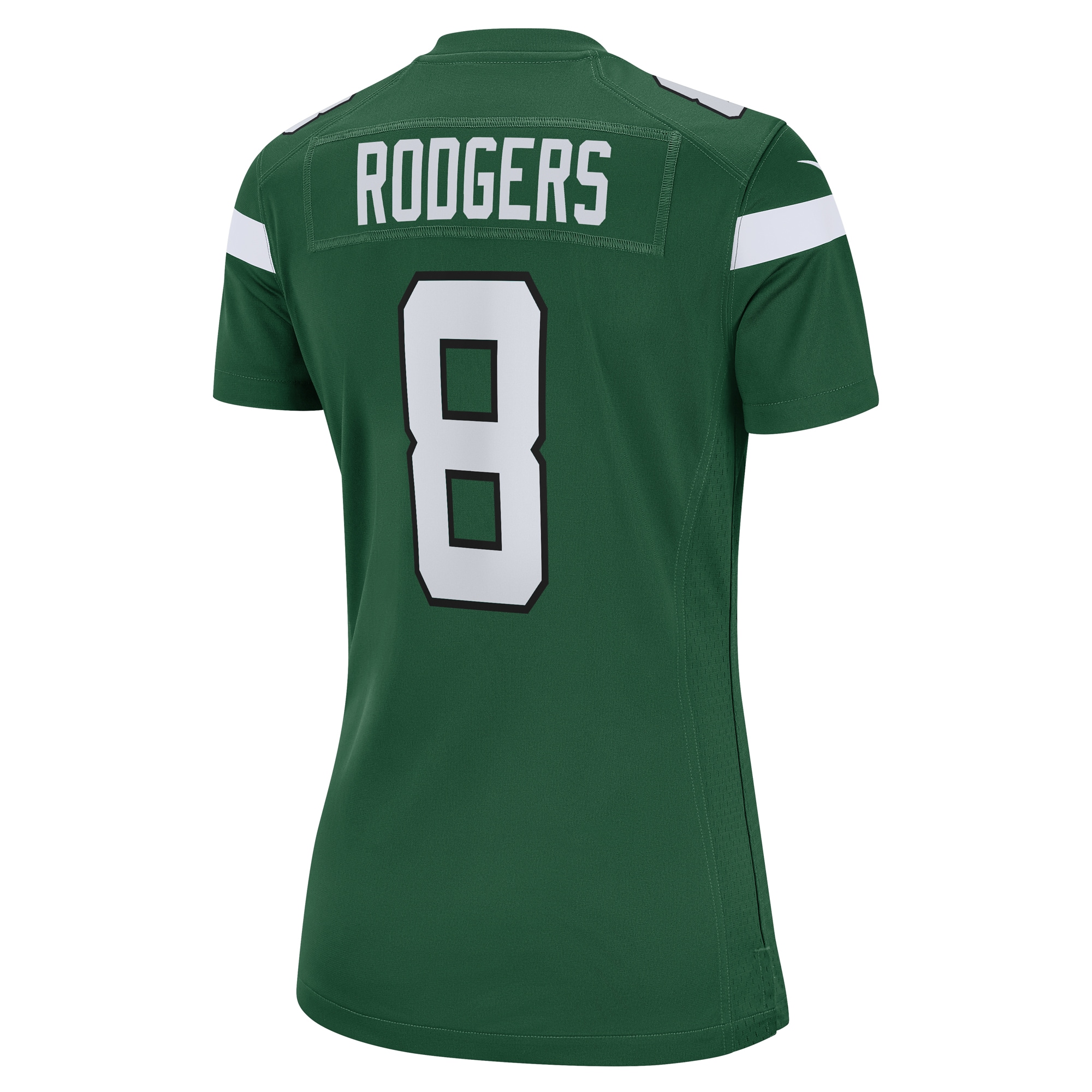 New York Jets Aaron Rodgers Green Player NFL Jersey Women's