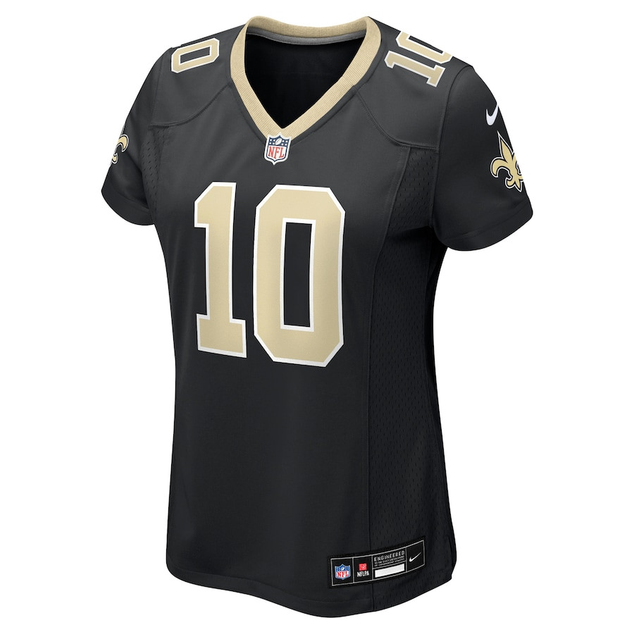 Marquez Valdes-Scantling 10 New Orleans Saints Game Black NFL Jersey Women's