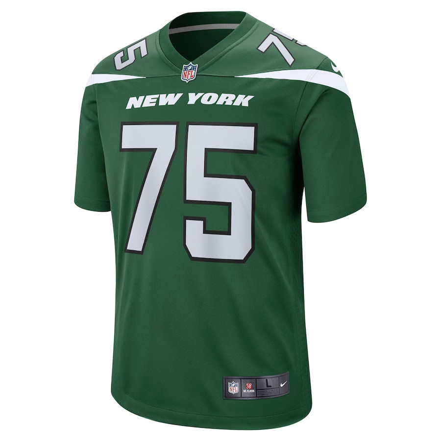 Alijah Vera-Tucker 75 New York Jets Game Gotham Green NFL Jersey Men's