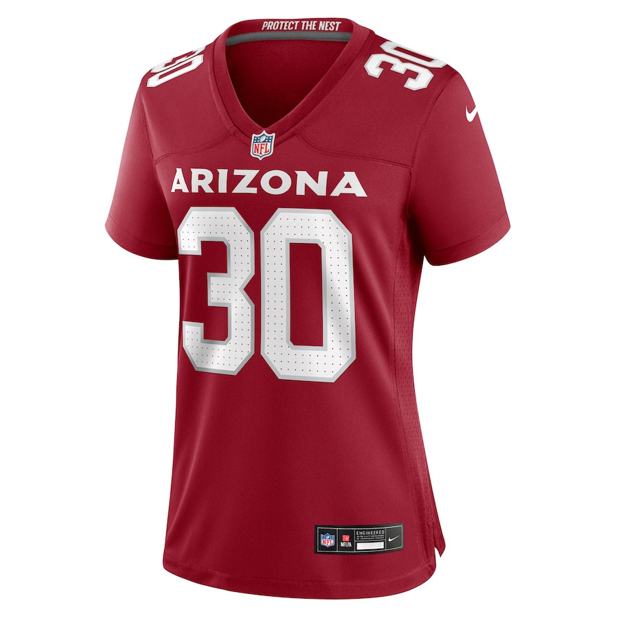 Darren Hall 30 Arizona Cardinals Game Cardinal NFL Jersey Women's