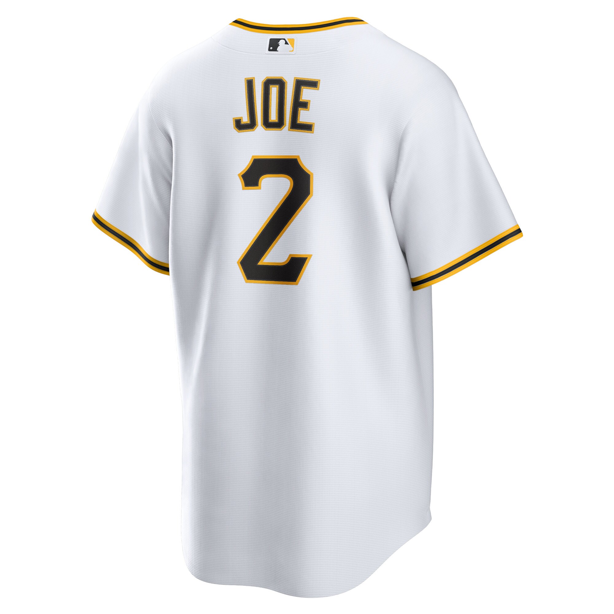 Pittsburgh Pirates Connor Joe White Home MLB Jersey Men's