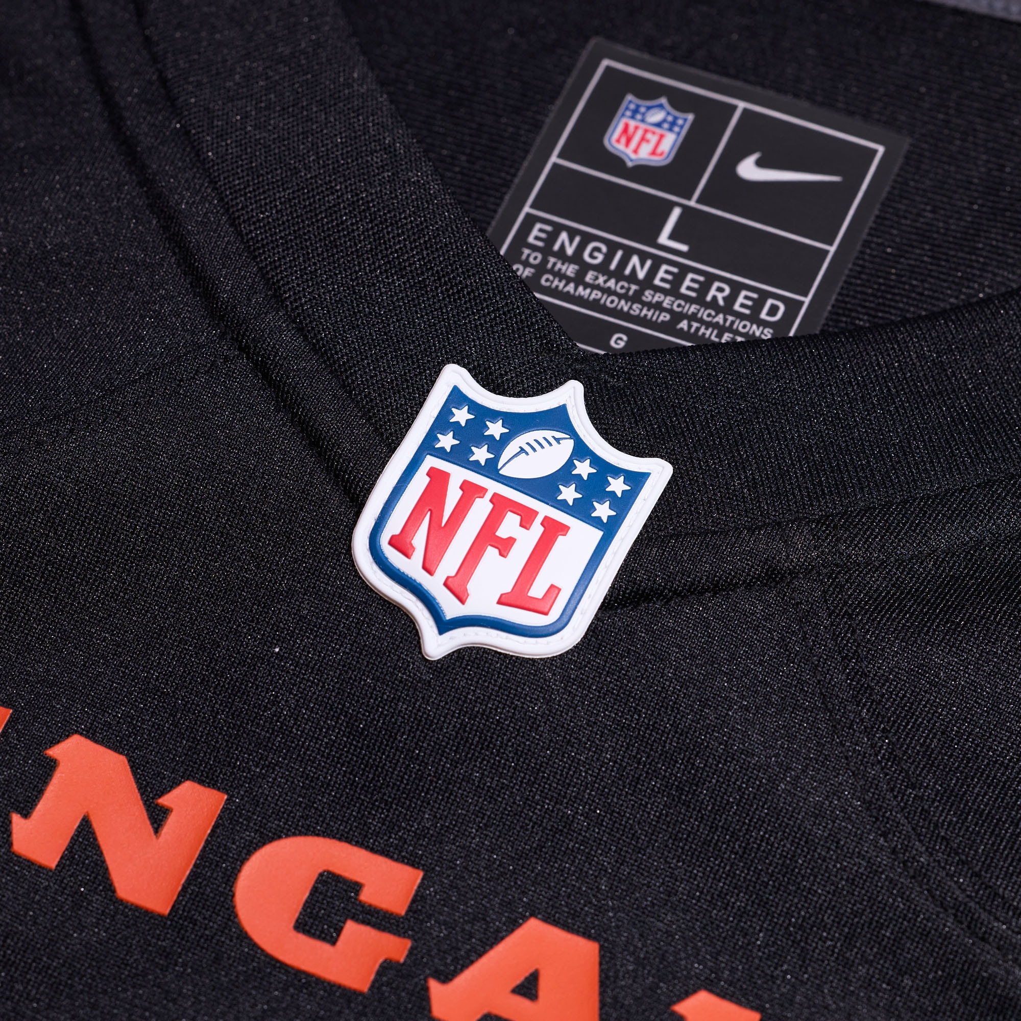 Cincinnati Bengals Zach Gentry Black Game NFL Jersey Men's