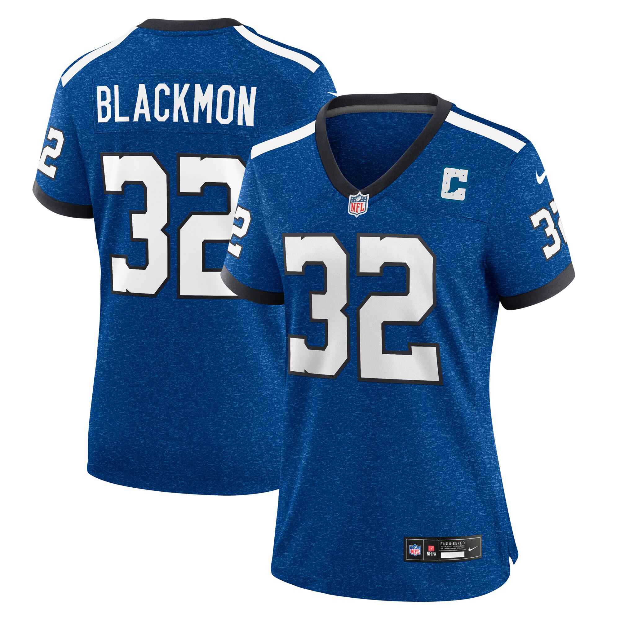 Indianapolis Colts Julian Blackmon Royal Indiana Nights Alternate Game NFL Jersey Women's