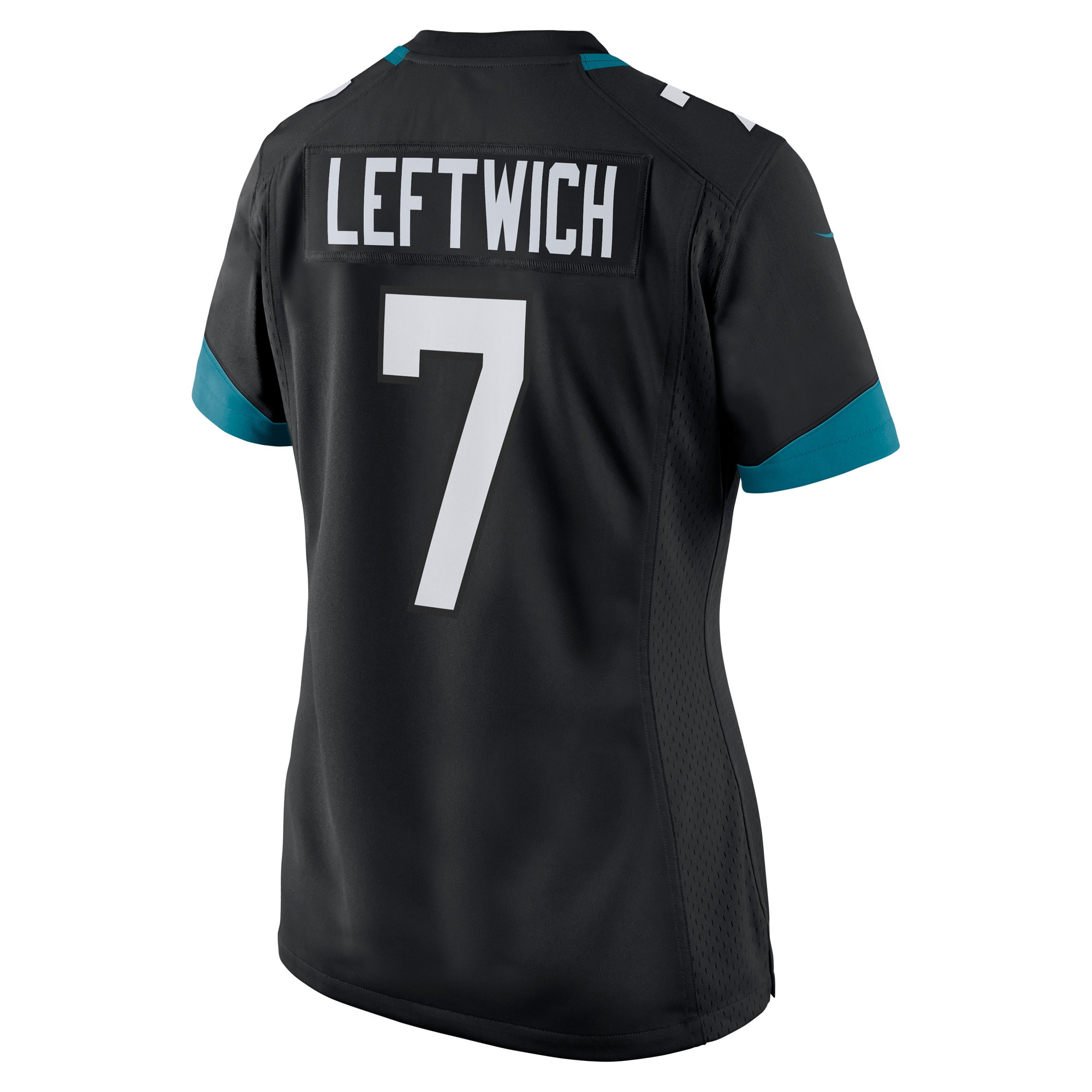 Jacksonville Jaguars Byron Leftwich Black Alternate Retired Player Game NFL Jersey Women's