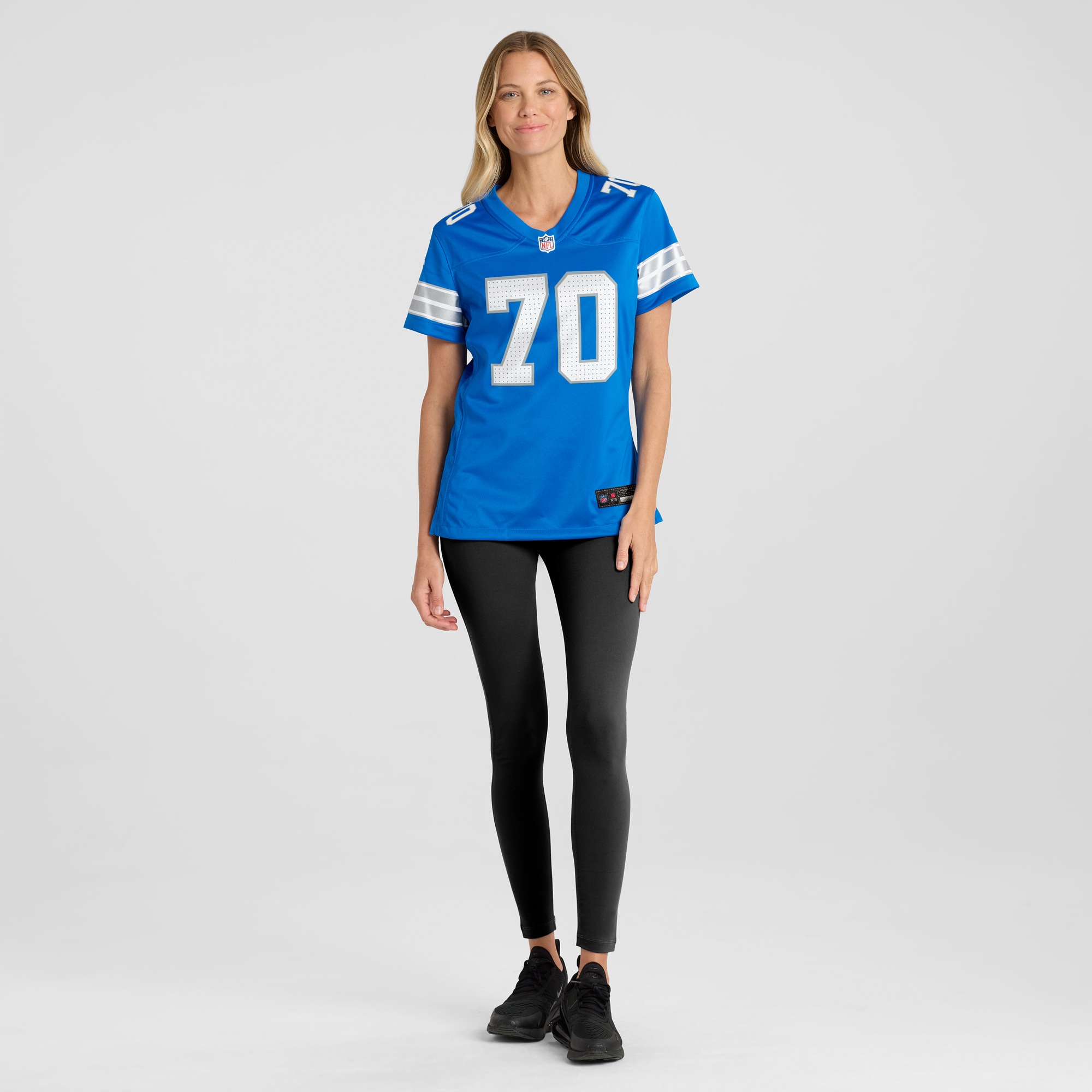 Detroit Lions Dan Skipper Blue Team Game NFL Jersey Women's