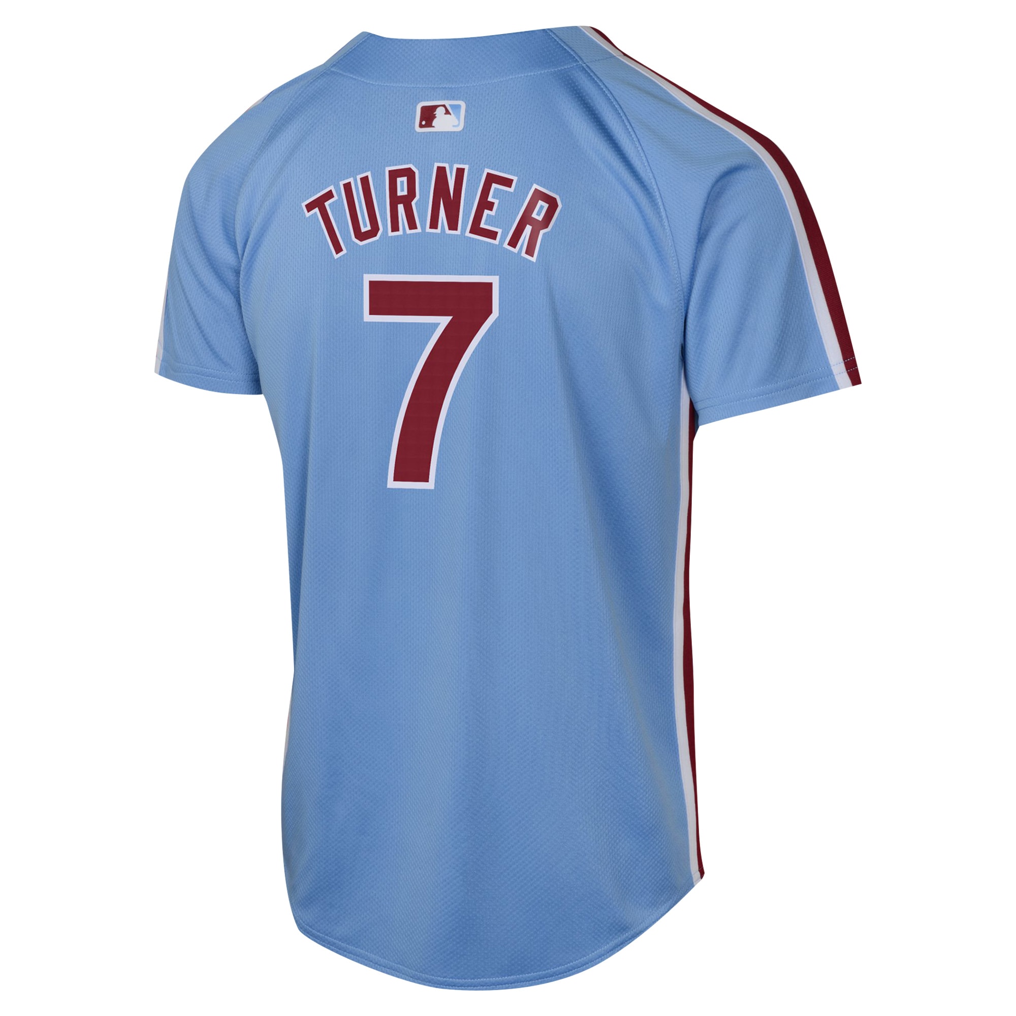Philadelphia Phillies Trea Turner Light Blue Alternate Limited Player MLB Jersey Youth