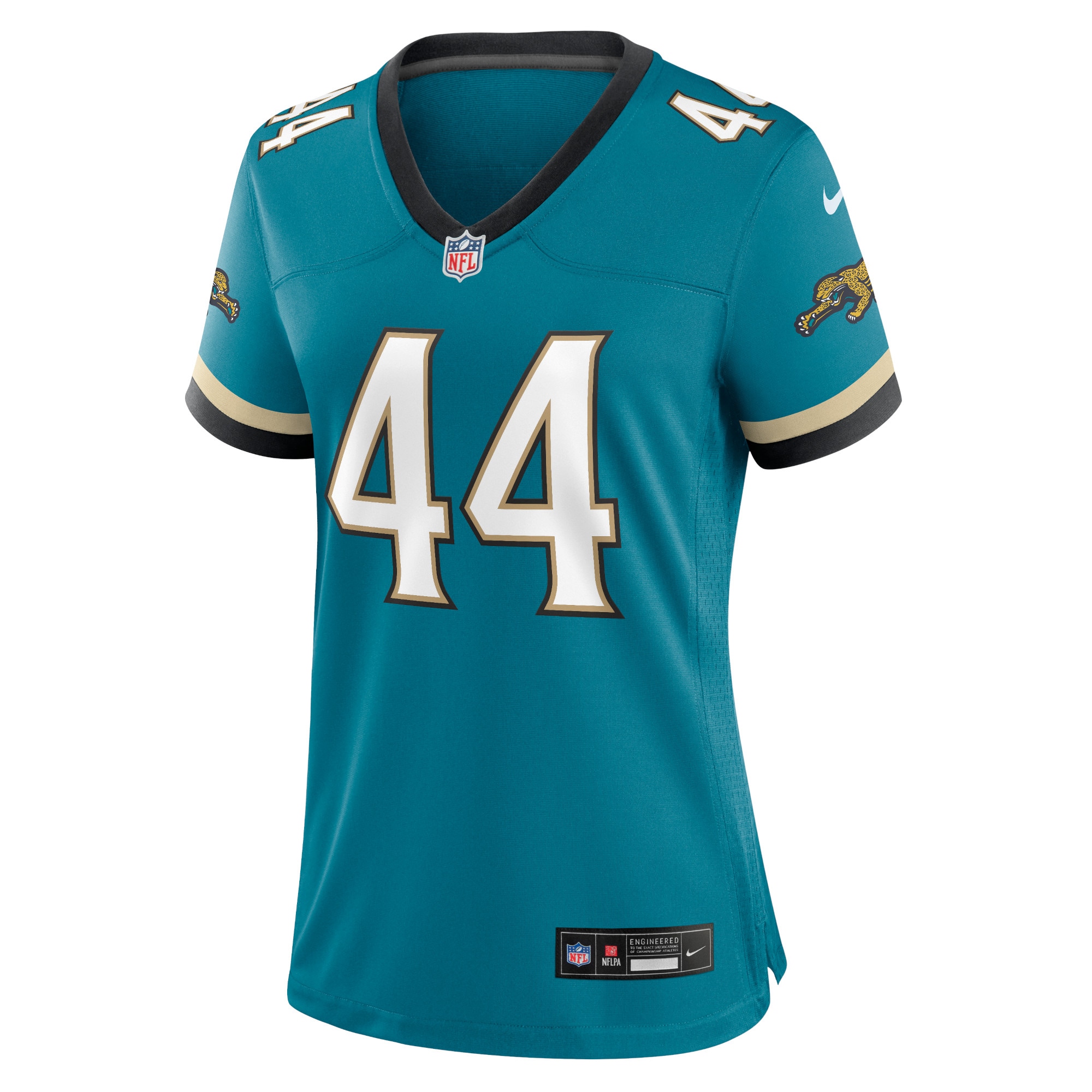 Jacksonville Jaguars Travon Walker Teal Prowler Throwback Game NFL Jersey Women's