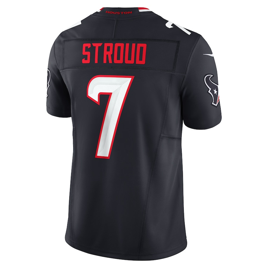 C.J. Stroud 7 Houston Texans Vapor F.U.S.E. Limited Navy NFL Jersey Men's