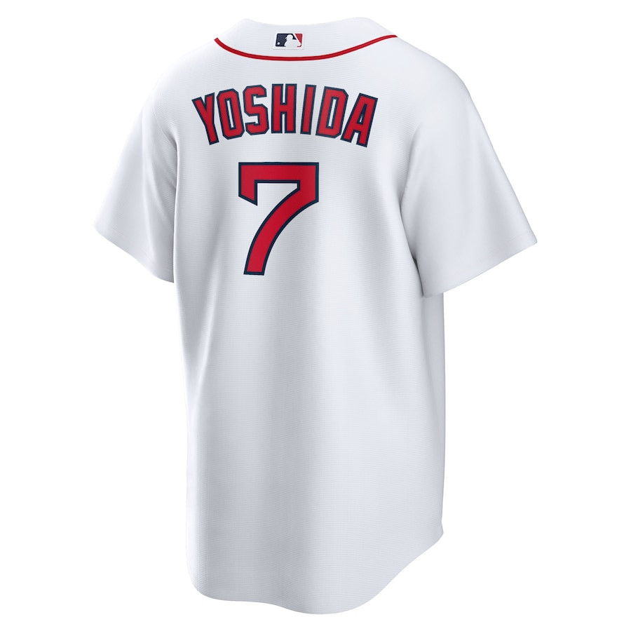 Masataka Yoshida 7 Boston Red Sox Player White MLB Jersey Men's