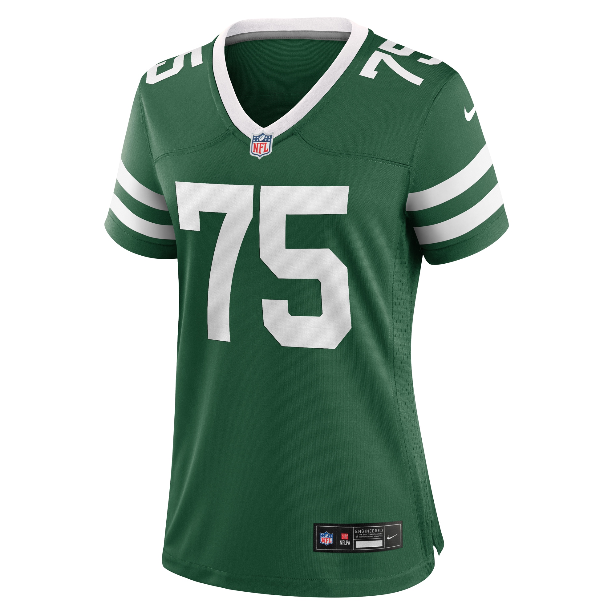 New York Jets Alijah Vera-Tucker Legacy Green Team Game NFL Jersey Women's