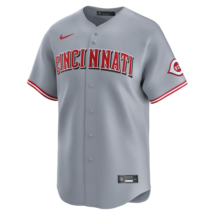 Cincinnati Reds Away Limited Gray MLB Jersey Men's