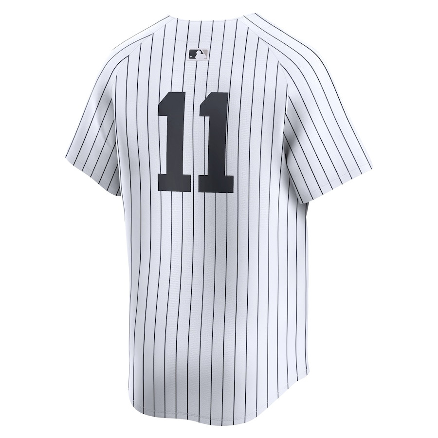 Anthony Volpe 11 New York Yankees 2024 World Series Home Limited White MLB Jersey Men's