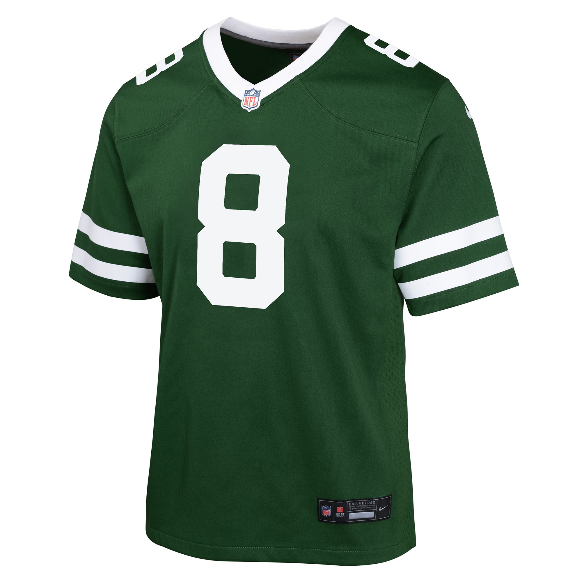 New York Jets Aaron Rodgers Gotham Green Game NFL Jersey Youth