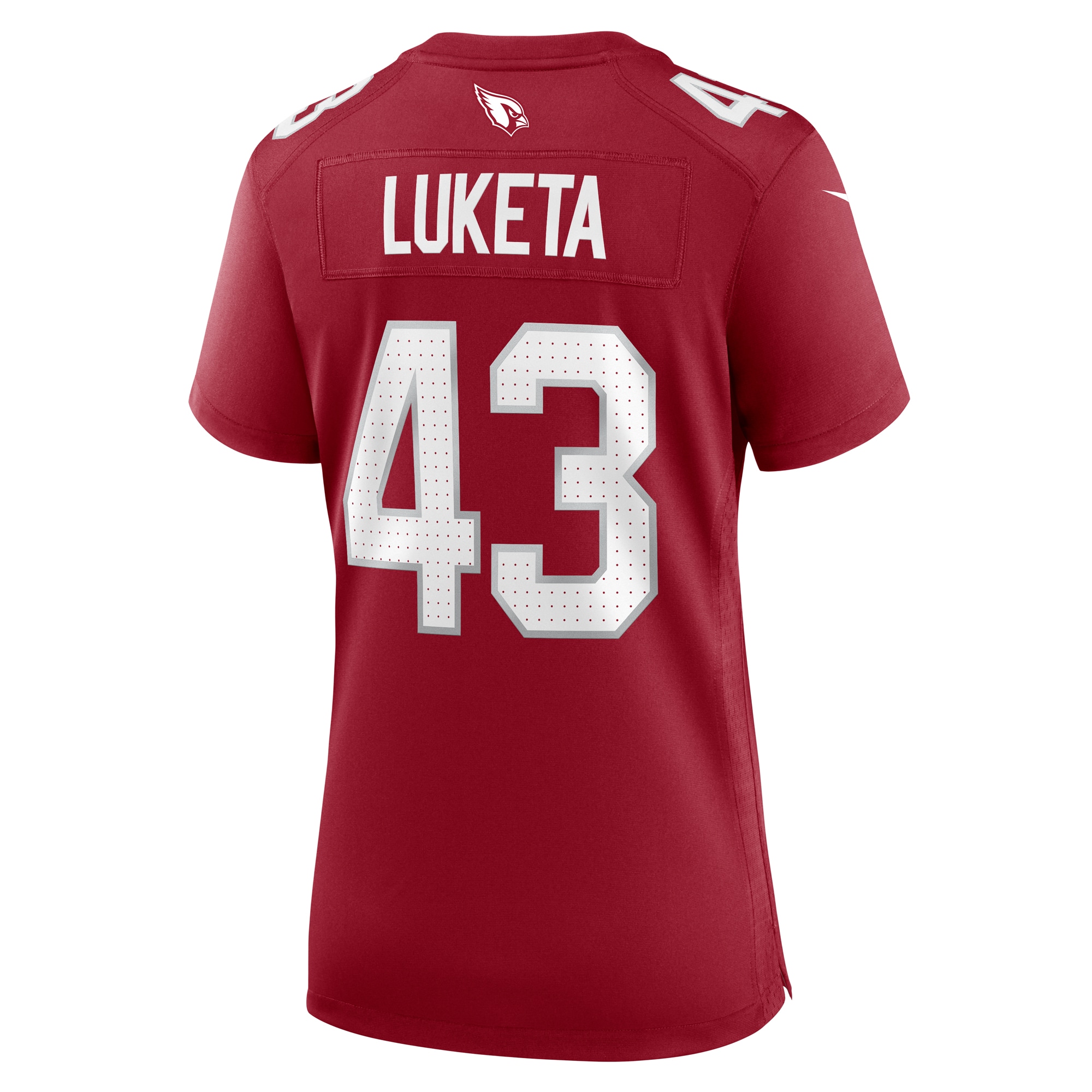 Arizona Cardinals Jesse Luketa Cardinal Game NFL Jersey Women's