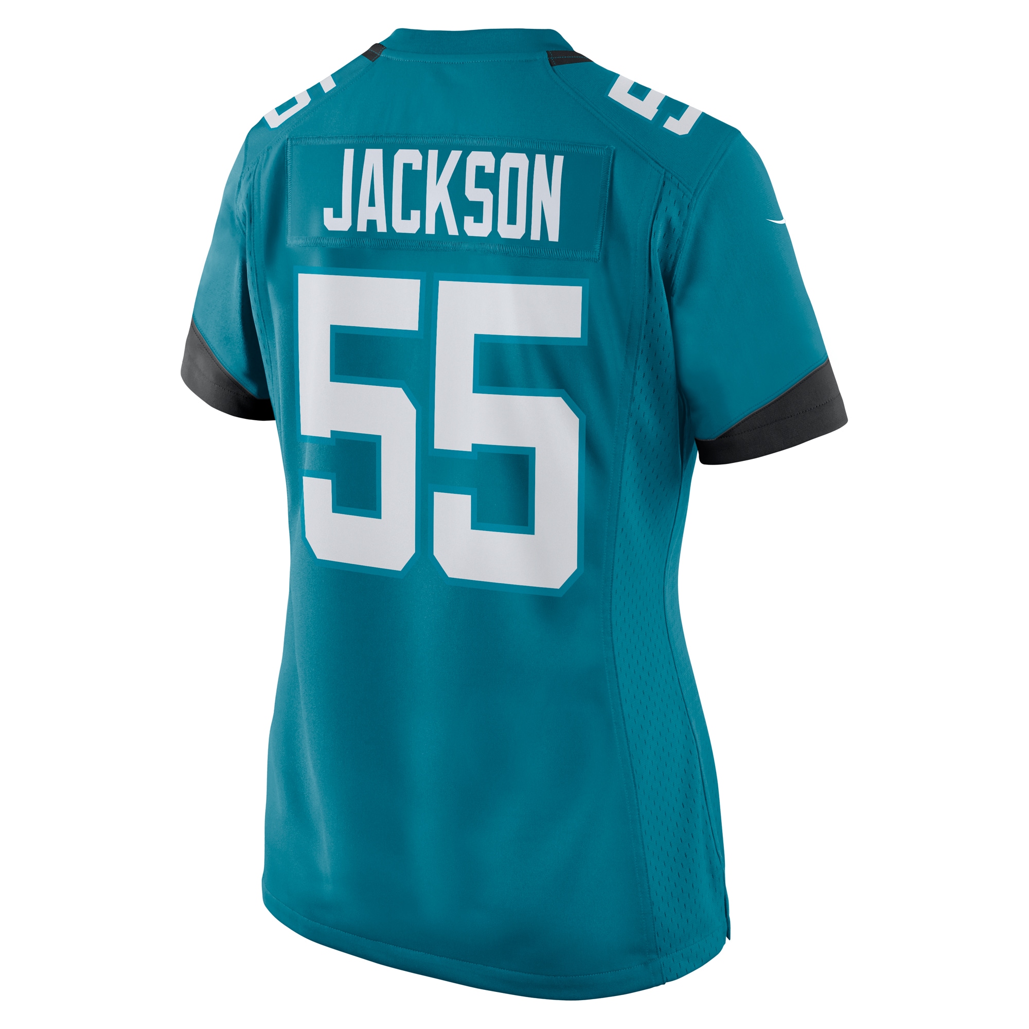 Jacksonville Jaguars Dequan Jackson Teal Game NFL Jersey Women's