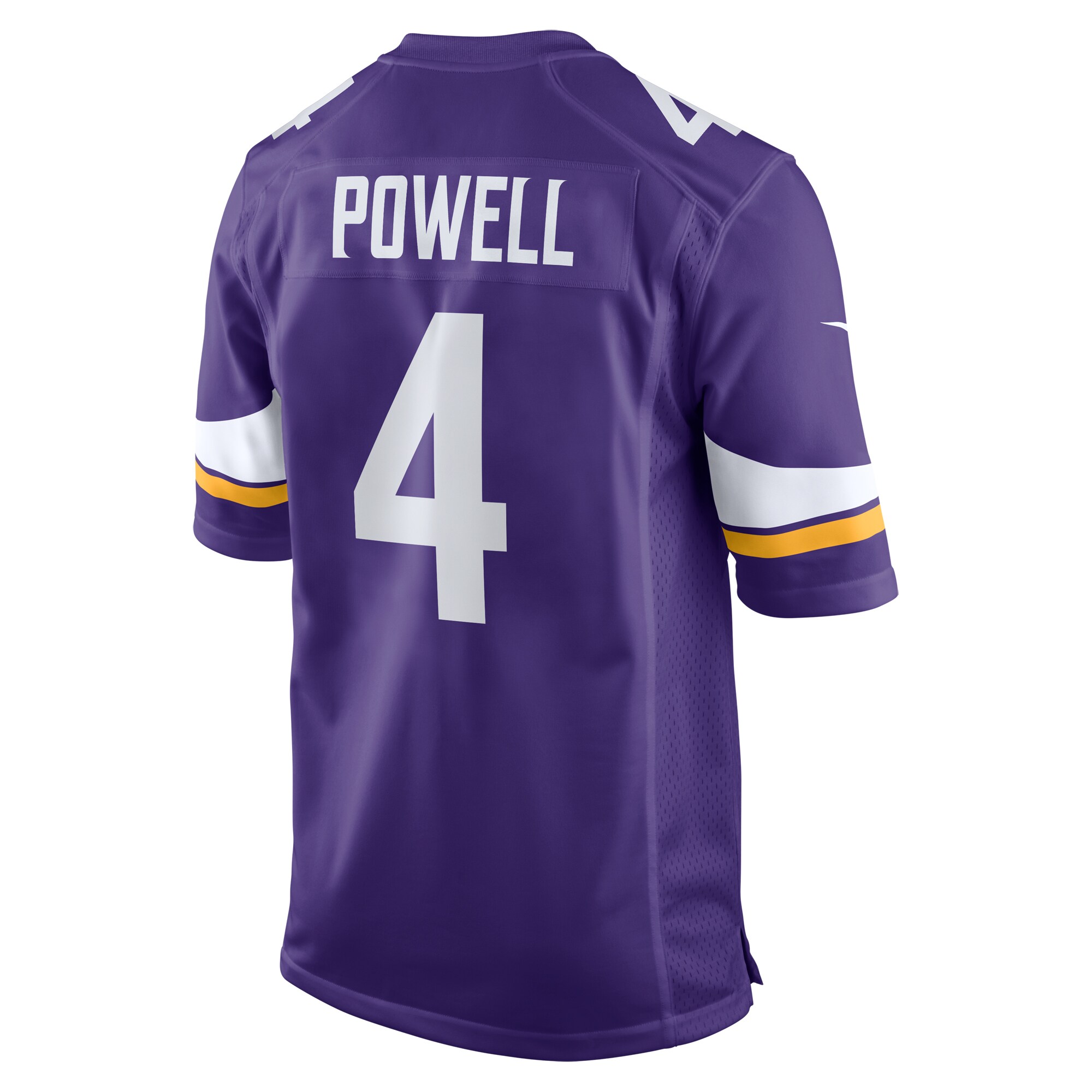 Minnesota Vikings Brandon Powell Purple Game NFL Jersey Men's