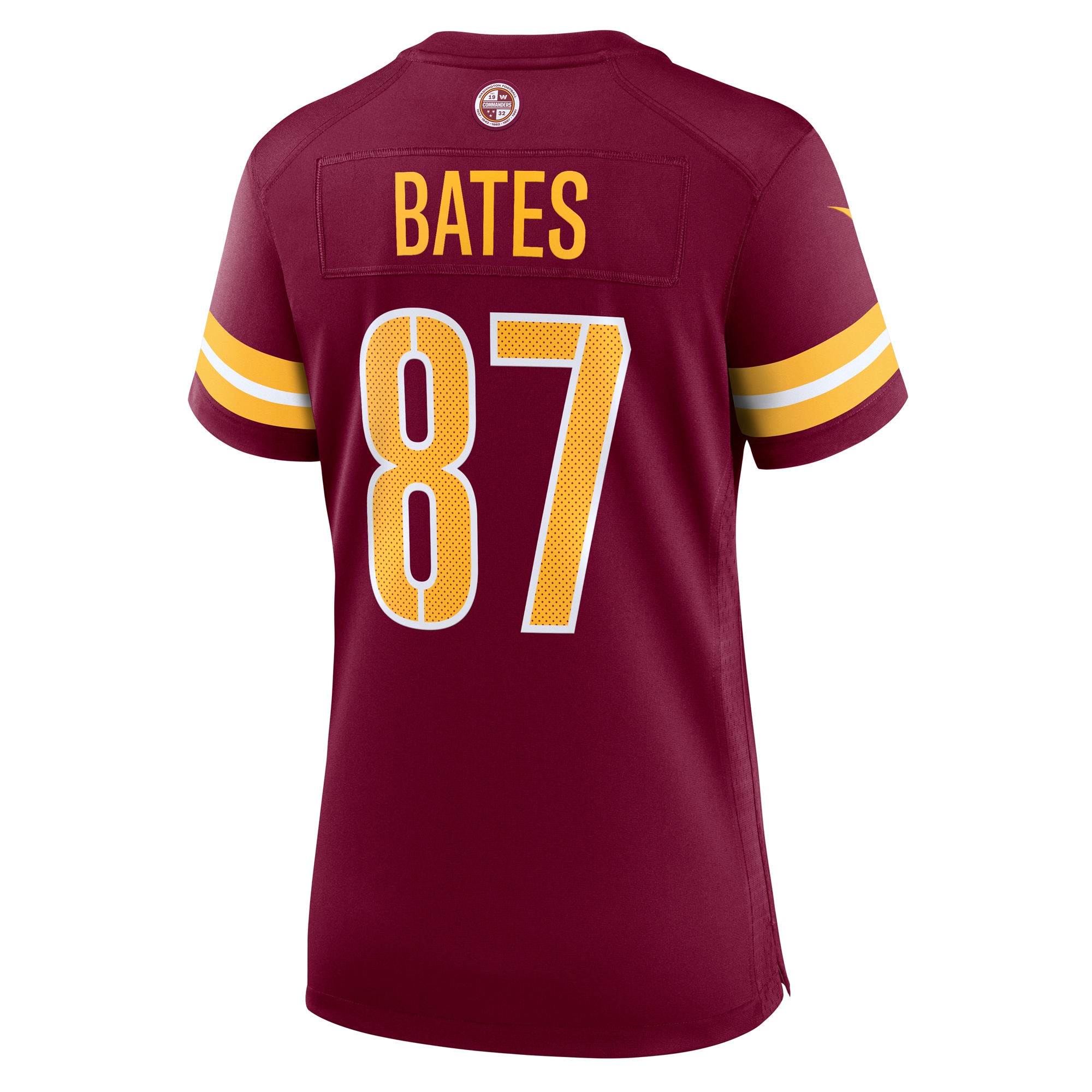 Washington Commanders John Bates Burgundy Game NFL Jersey Women's