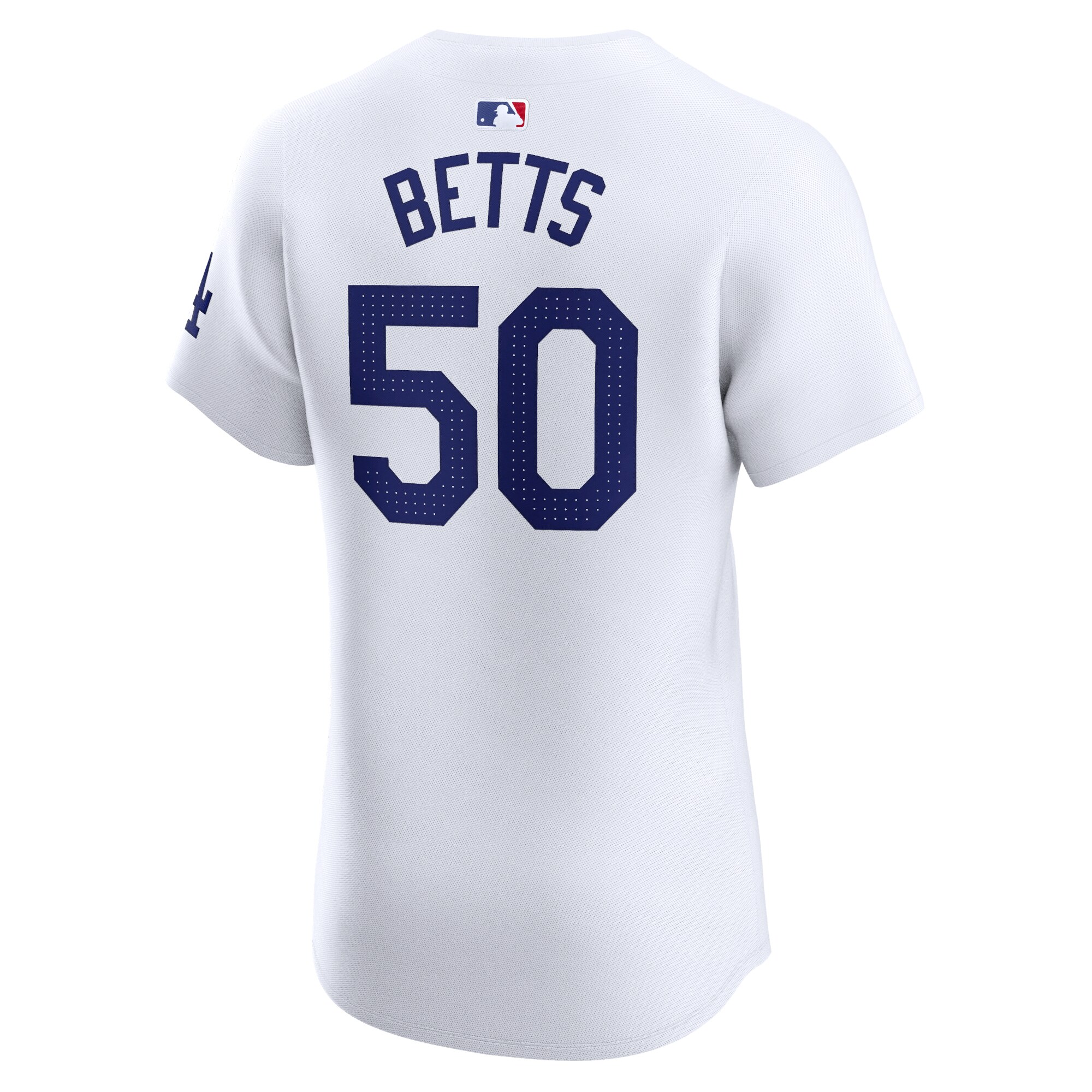 Los Angeles Dodgers Mookie Betts White Home Elite MLB Jersey Men's
