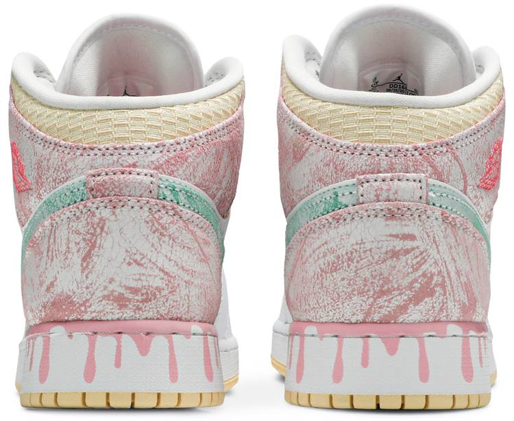 Air Jordan 1 Mid SE GS Ice Cream DD1666-100