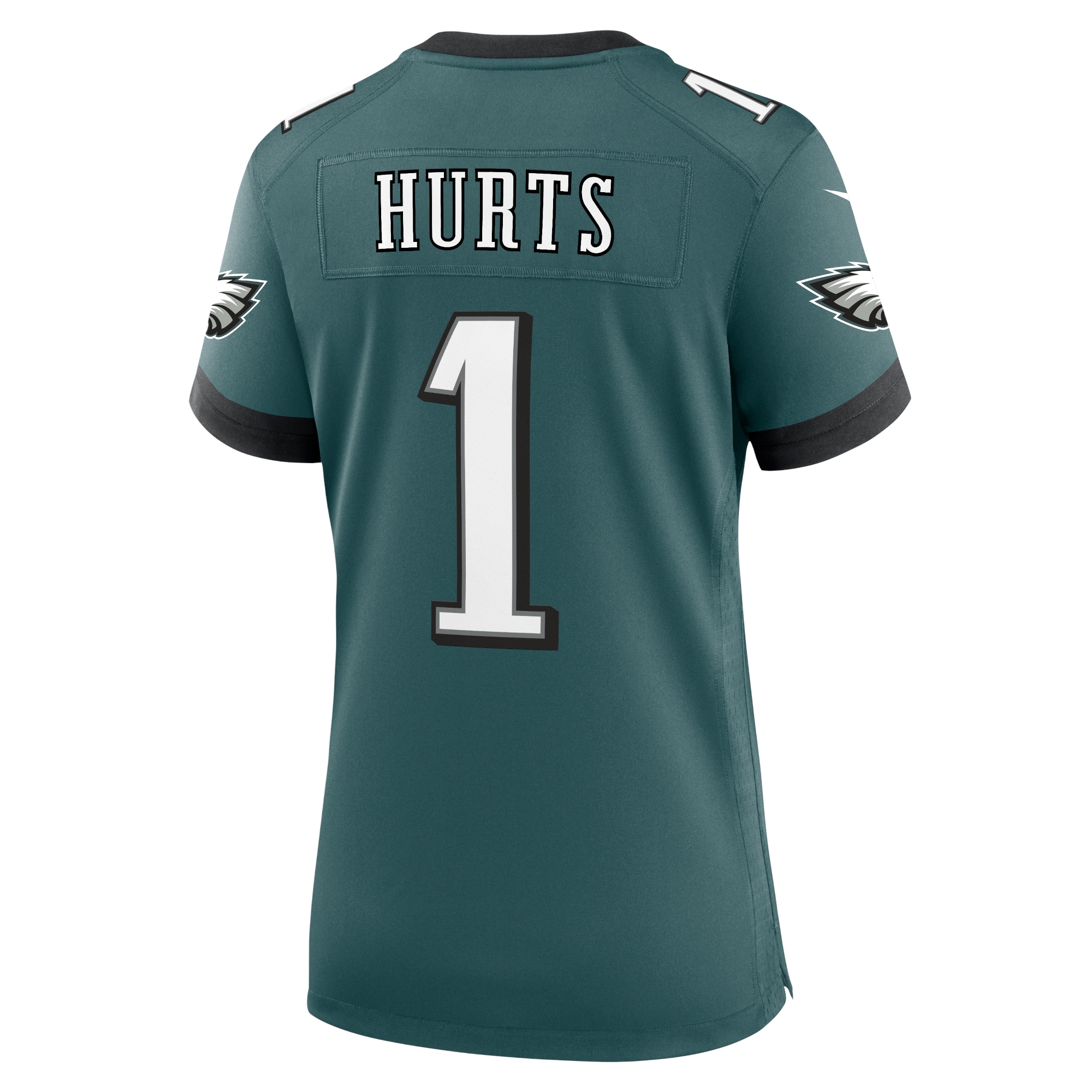 Philadelphia Eagles Jalen Hurts Midnight Green Team Game NFL Jersey Women's
