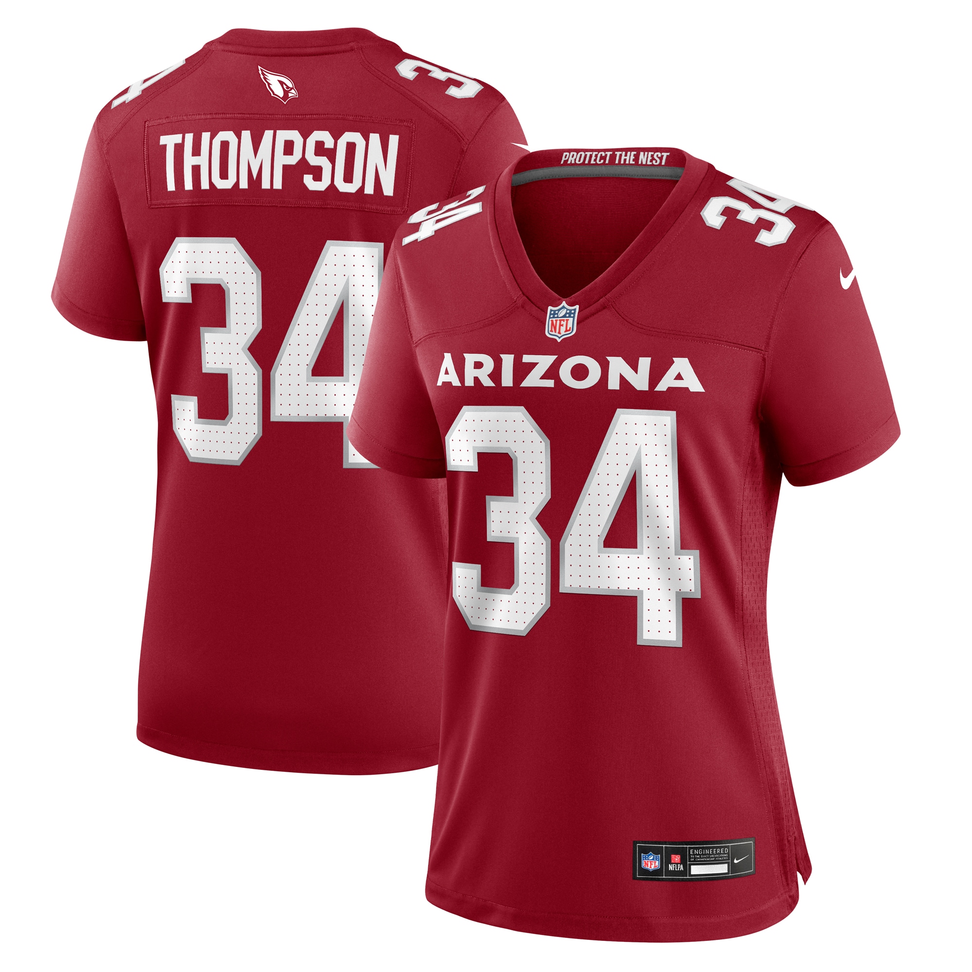 Arizona Cardinals Jalen Thompson Cardinal Game NFL Jersey Women's