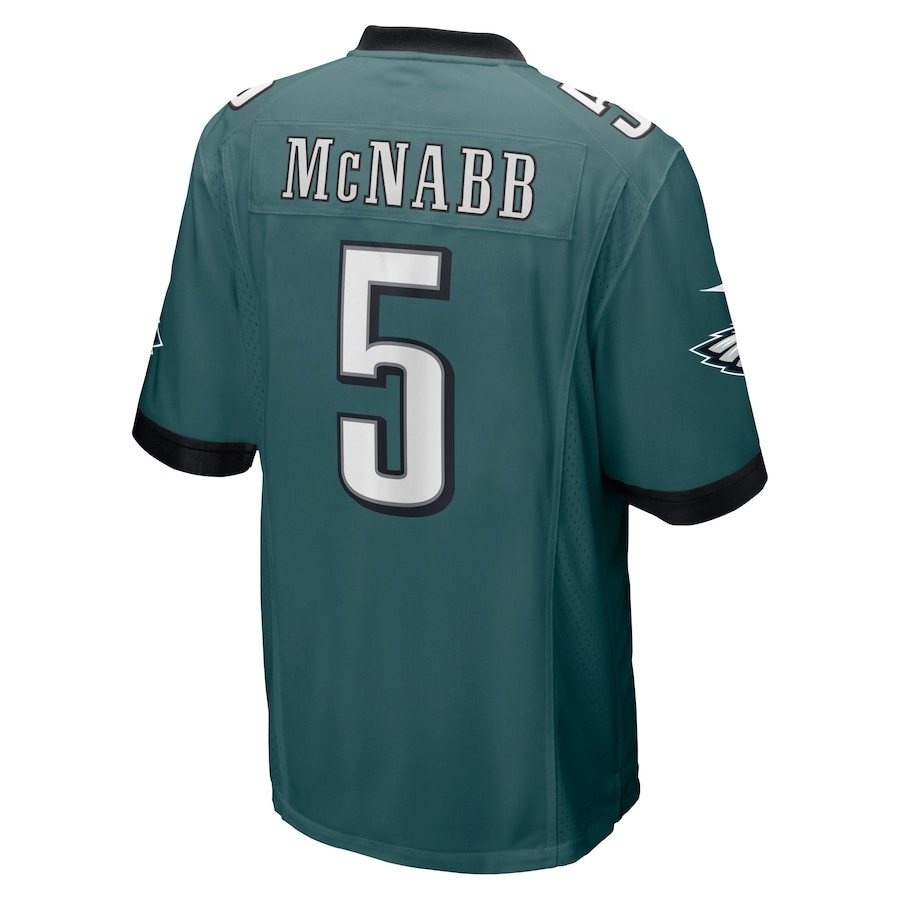 Donovan McNabb 5 Philadelphia Eagles Retired Midnight Green NFL Jersey Men's