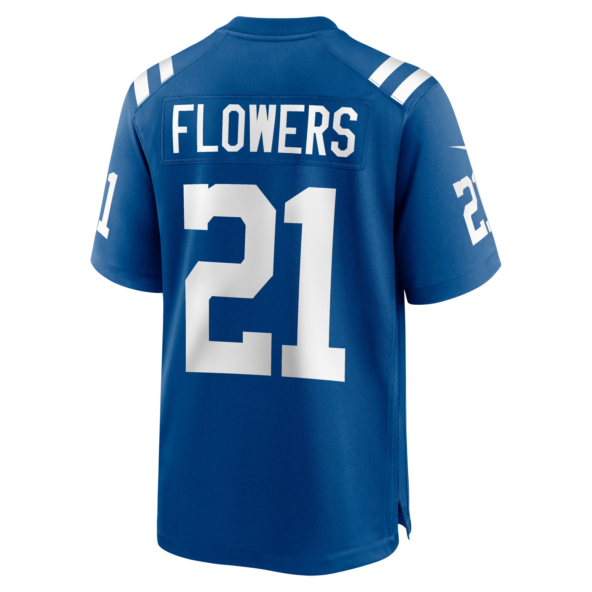 Indianapolis Colts Dallis Flowers Royal Game NFL Jersey Men's