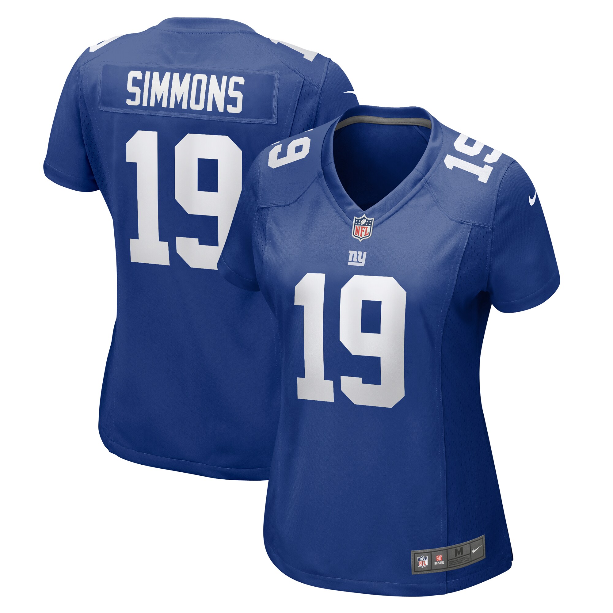 New York Giants Isaiah Simmons Royal Team Game NFL Jersey Women's