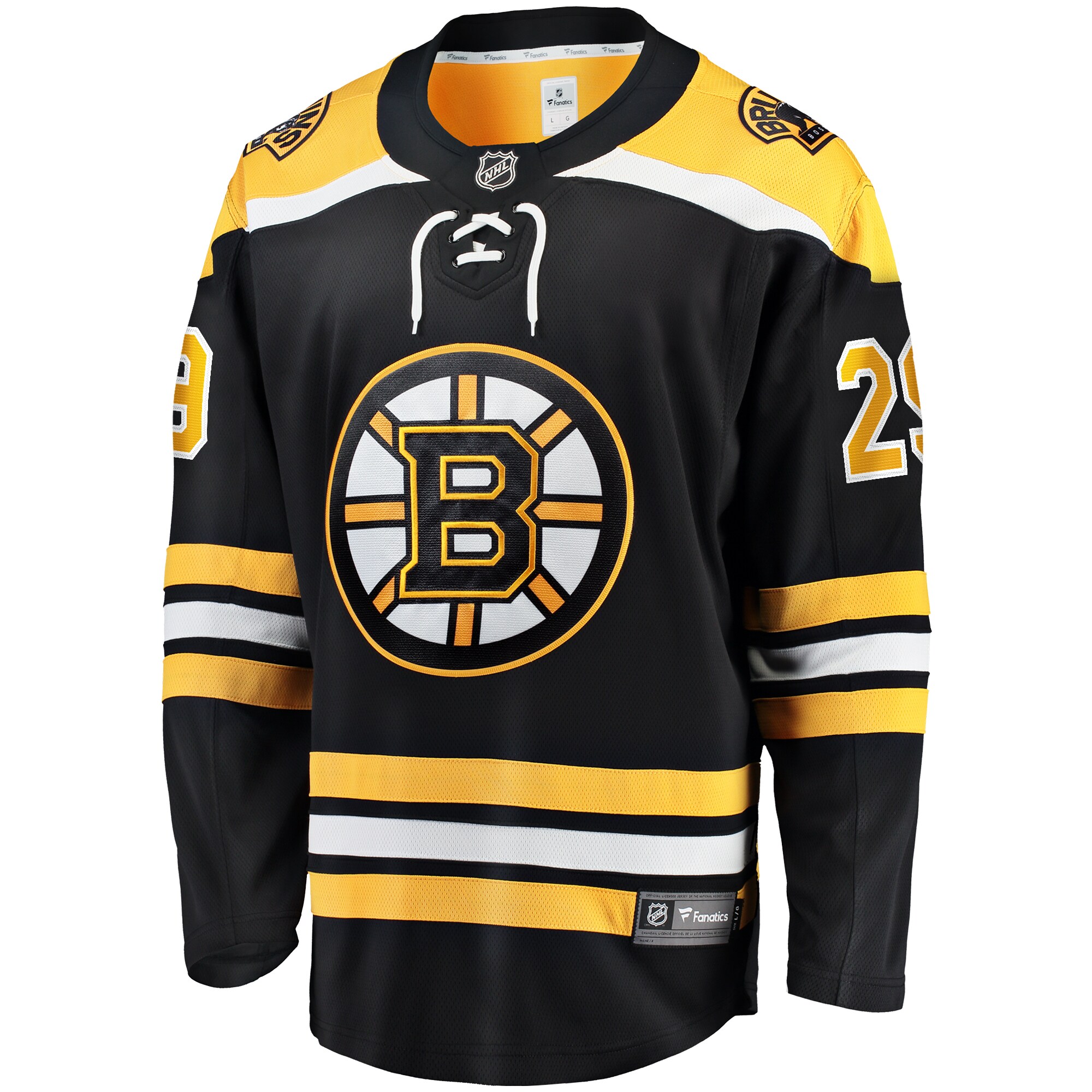 Boston Bruins Parker Wotherspoon Black Home Premier Breakaway Player NHL Jersey Men's