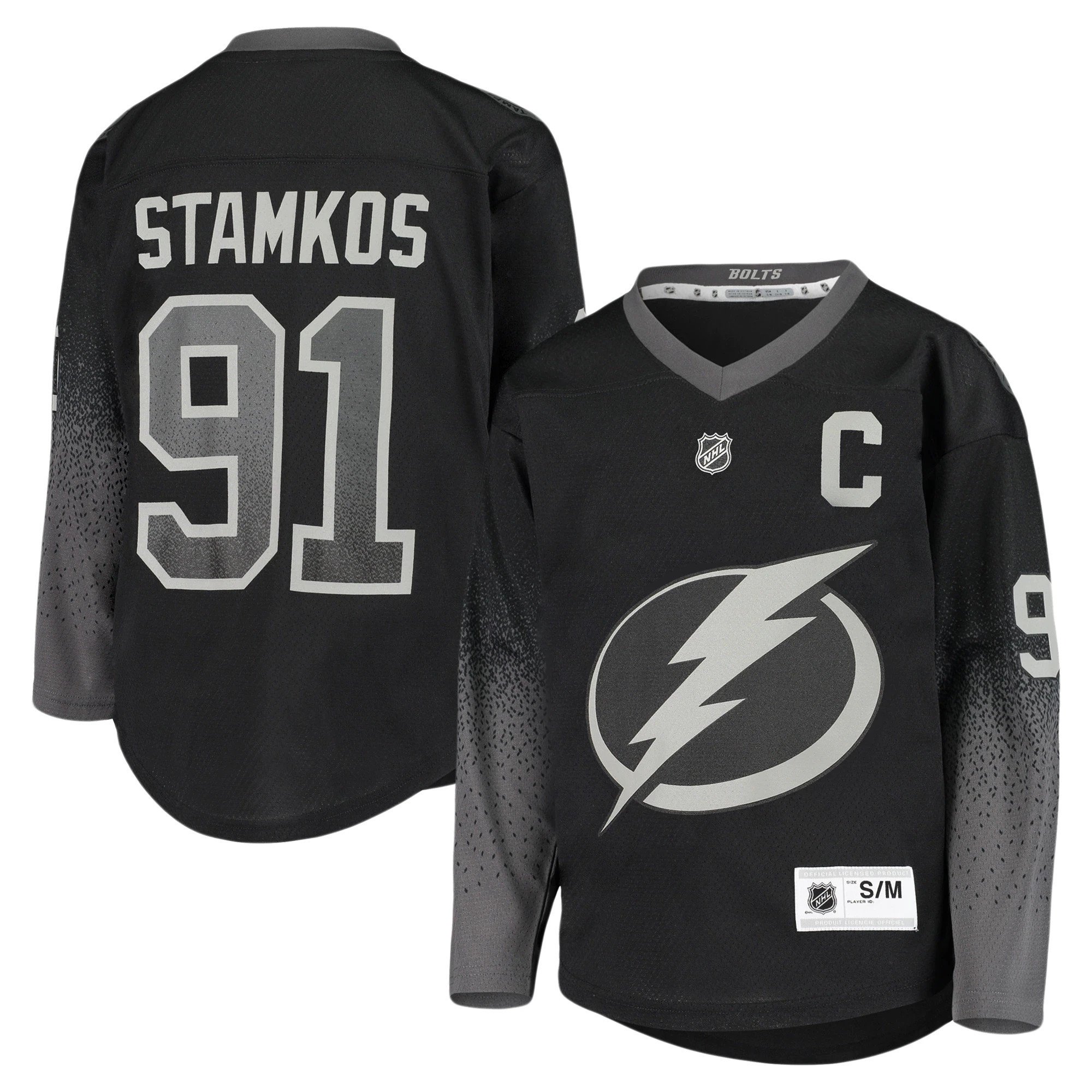 Tampa Bay Lightning Steven Stamkos Blue Home Player NHL Jersey Youth