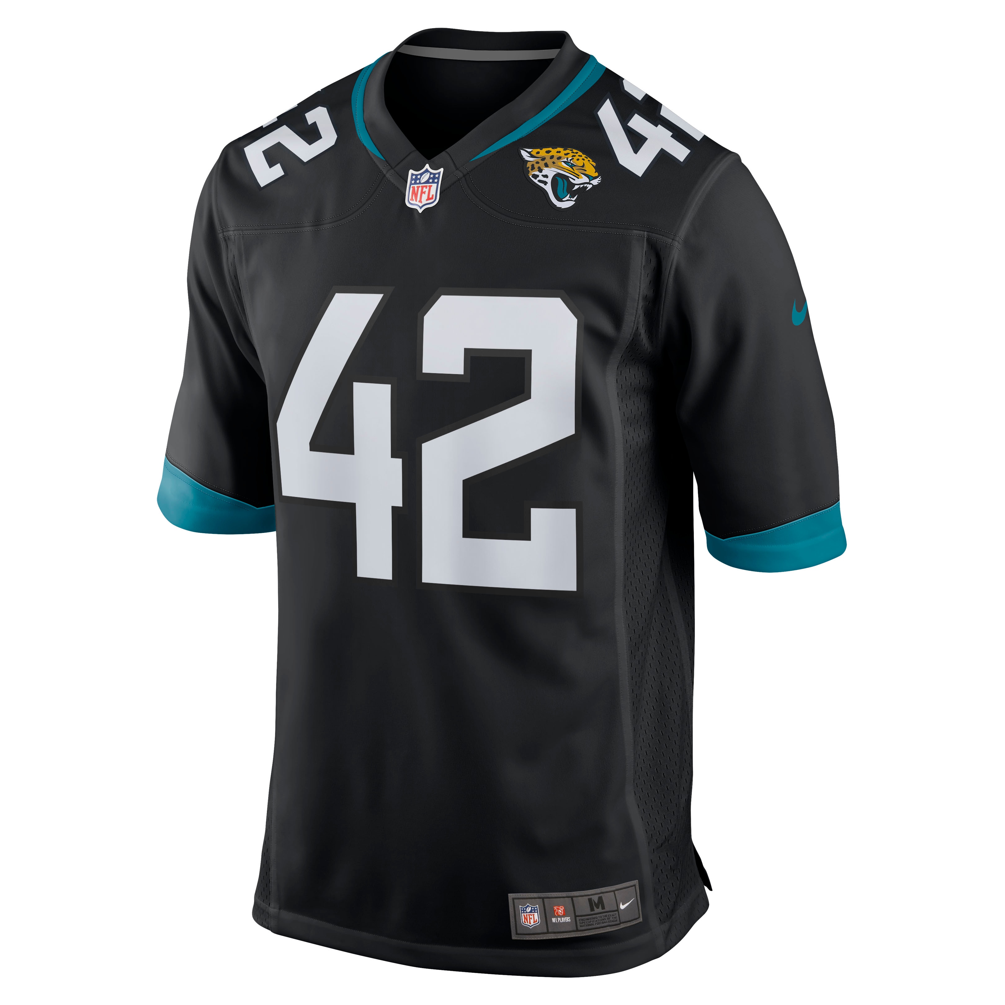 Jacksonville Jaguars Andrew Wingard Black Game NFL Jersey Men's