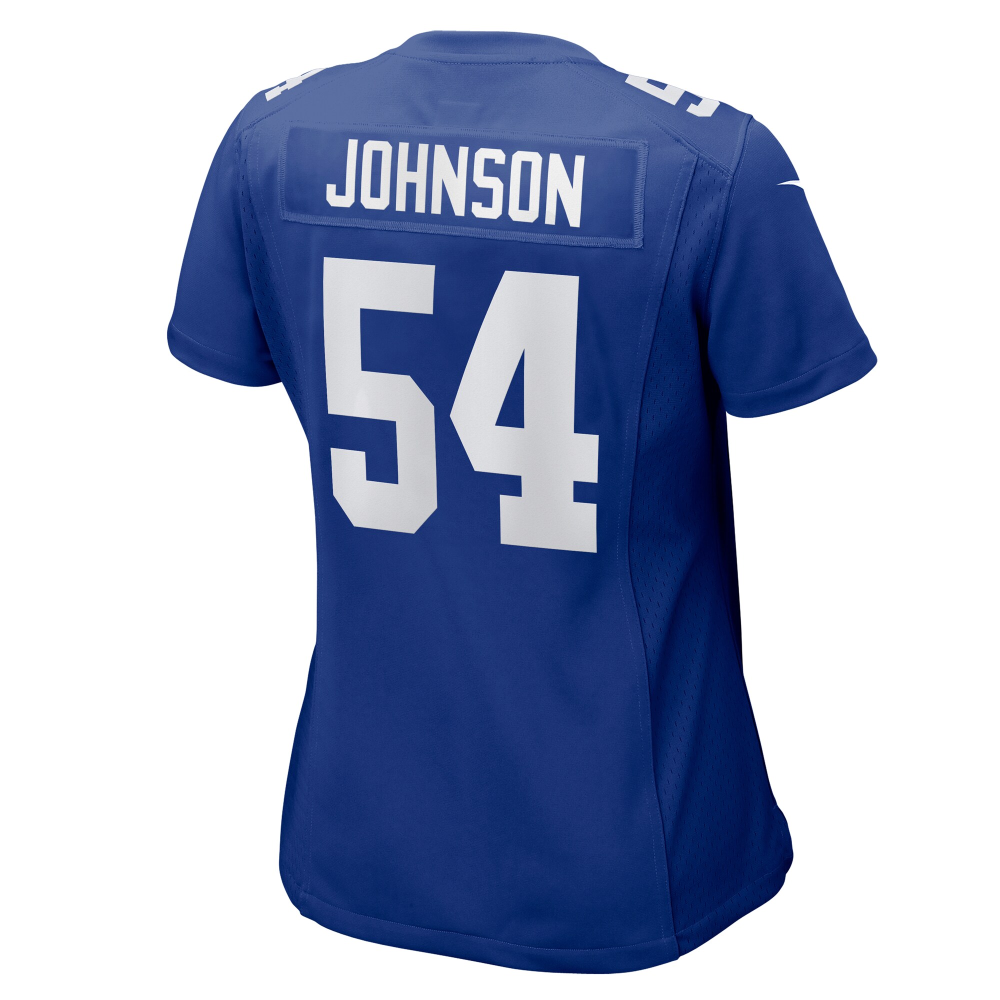 New York Giants Dyontae Johnson Royal Game NFL Jersey Women's