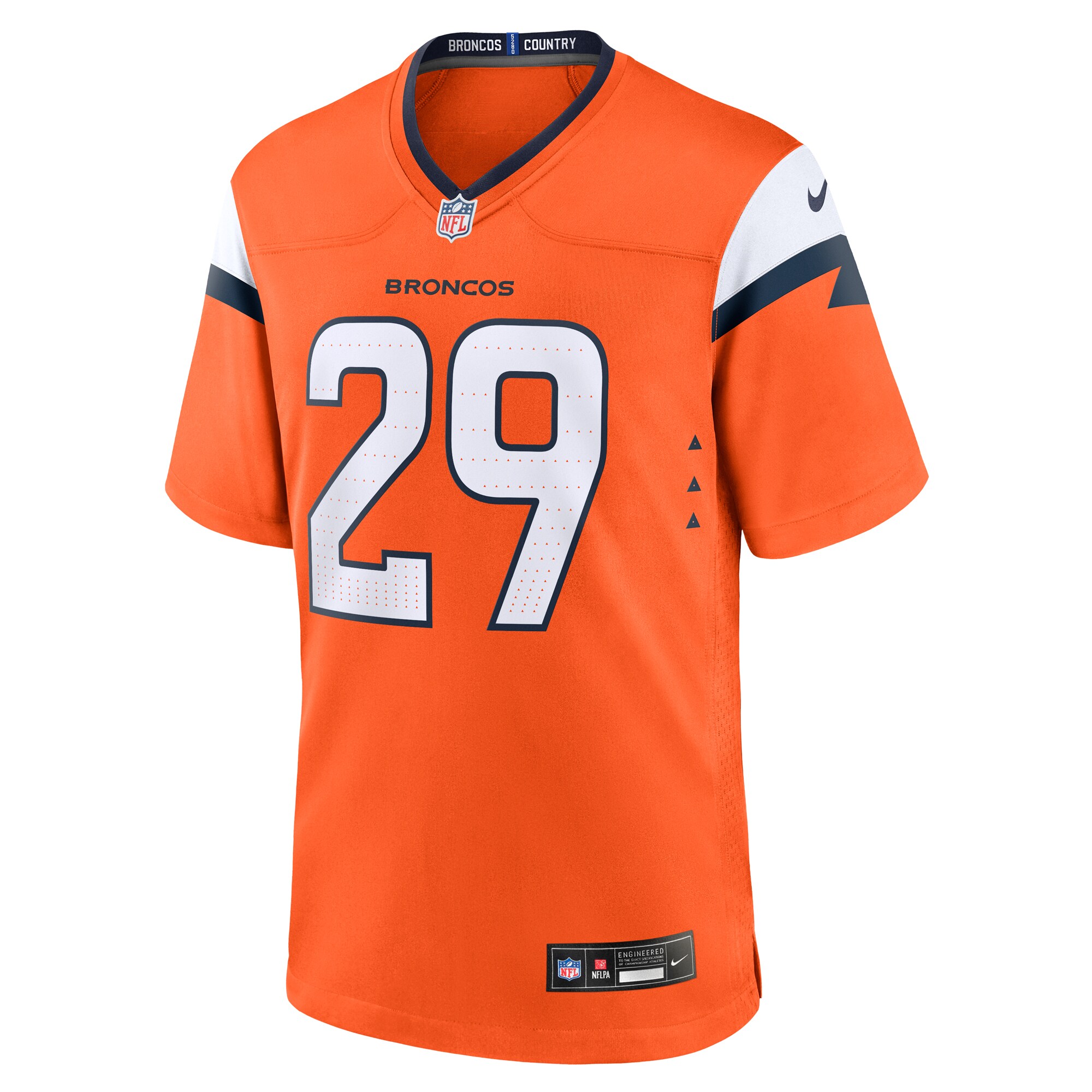 Denver Broncos Ja'Quan McMillian Orange Team Game NFL Jersey Men's