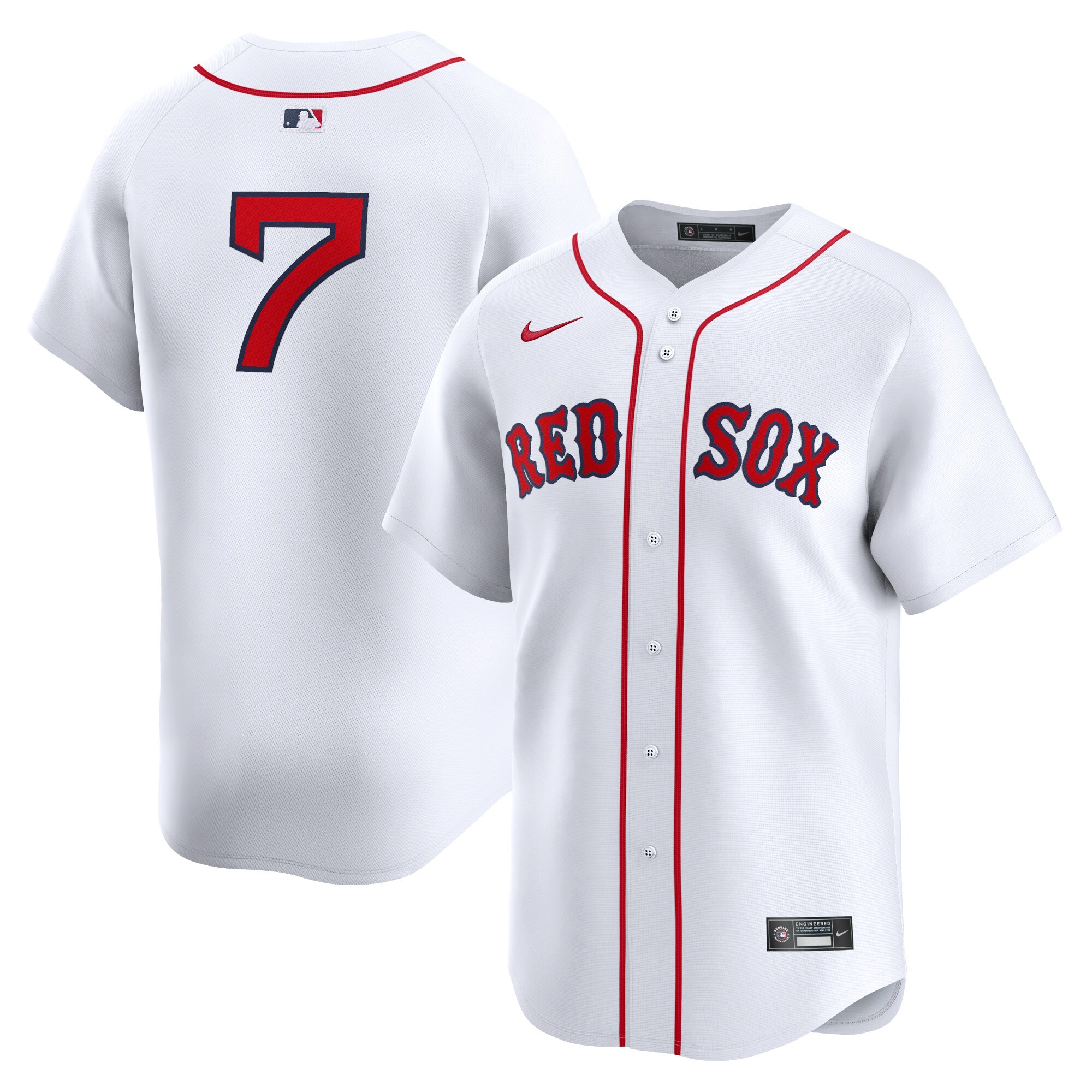 Boston Red Sox Masataka Yoshida White Home Limited Player MLB Jersey Men's