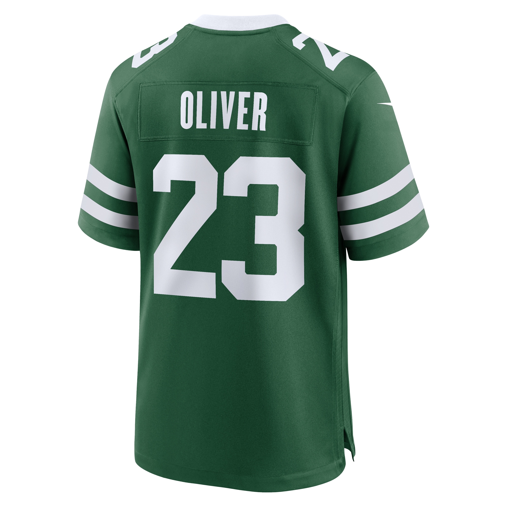 New York Jets Isaiah Oliver Legacy Green Team Game NFL Jersey Men's