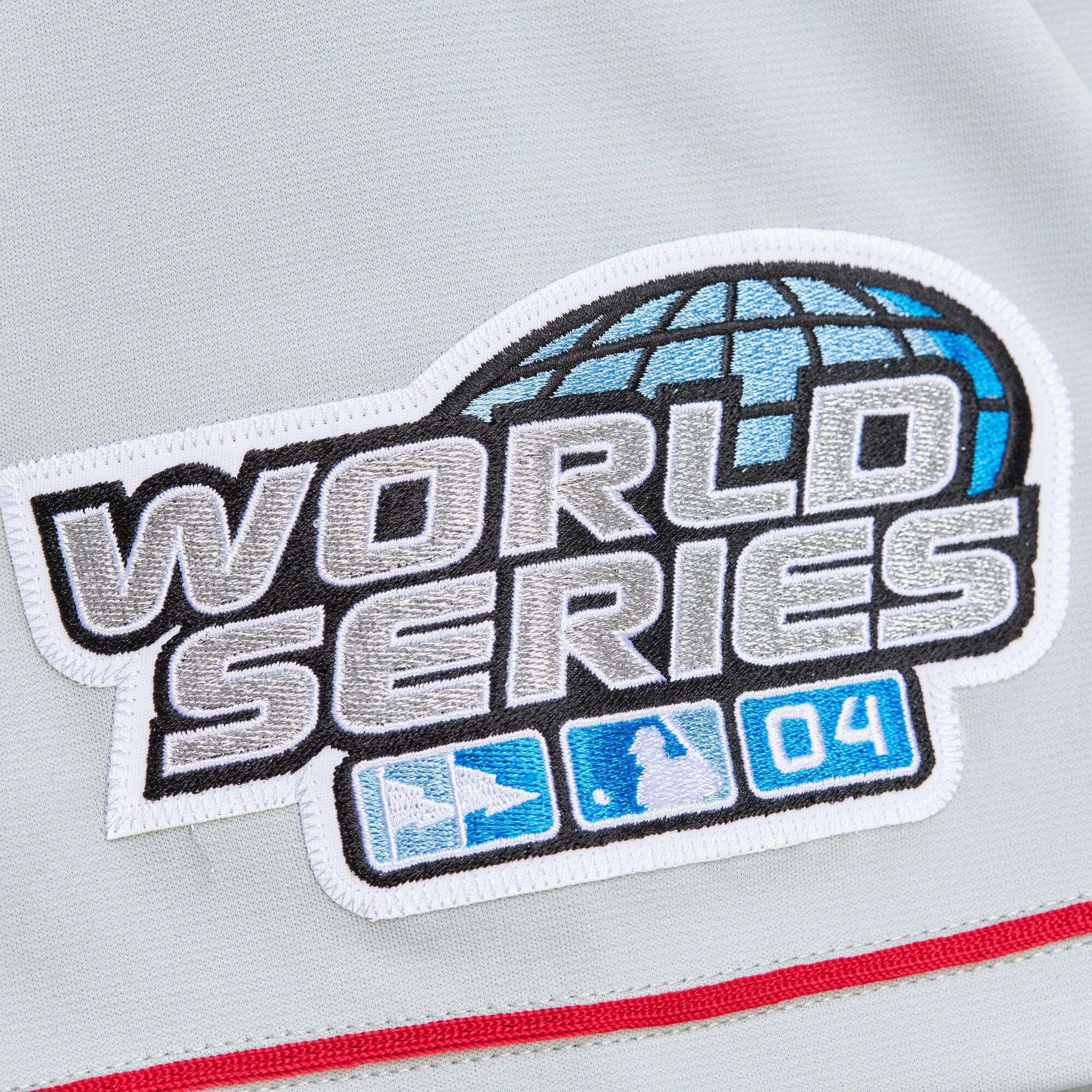 Boston Red Sox Pedro Martinez Mitchell Ness Gray 2004 Cooperstown Collection Throwback MLB Jersey Men's