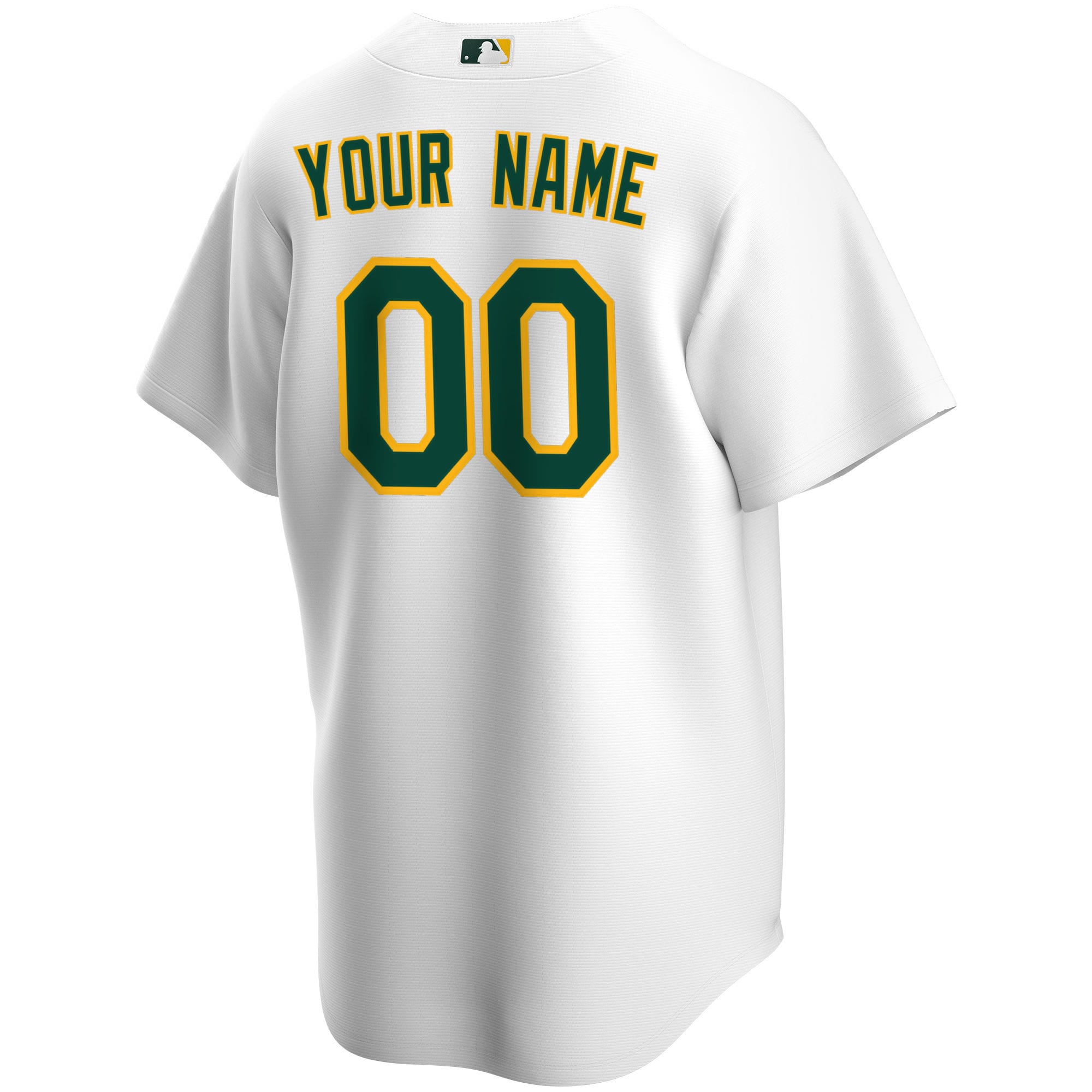 Oakland Athletics White Home Custom MLB Jersey Youth