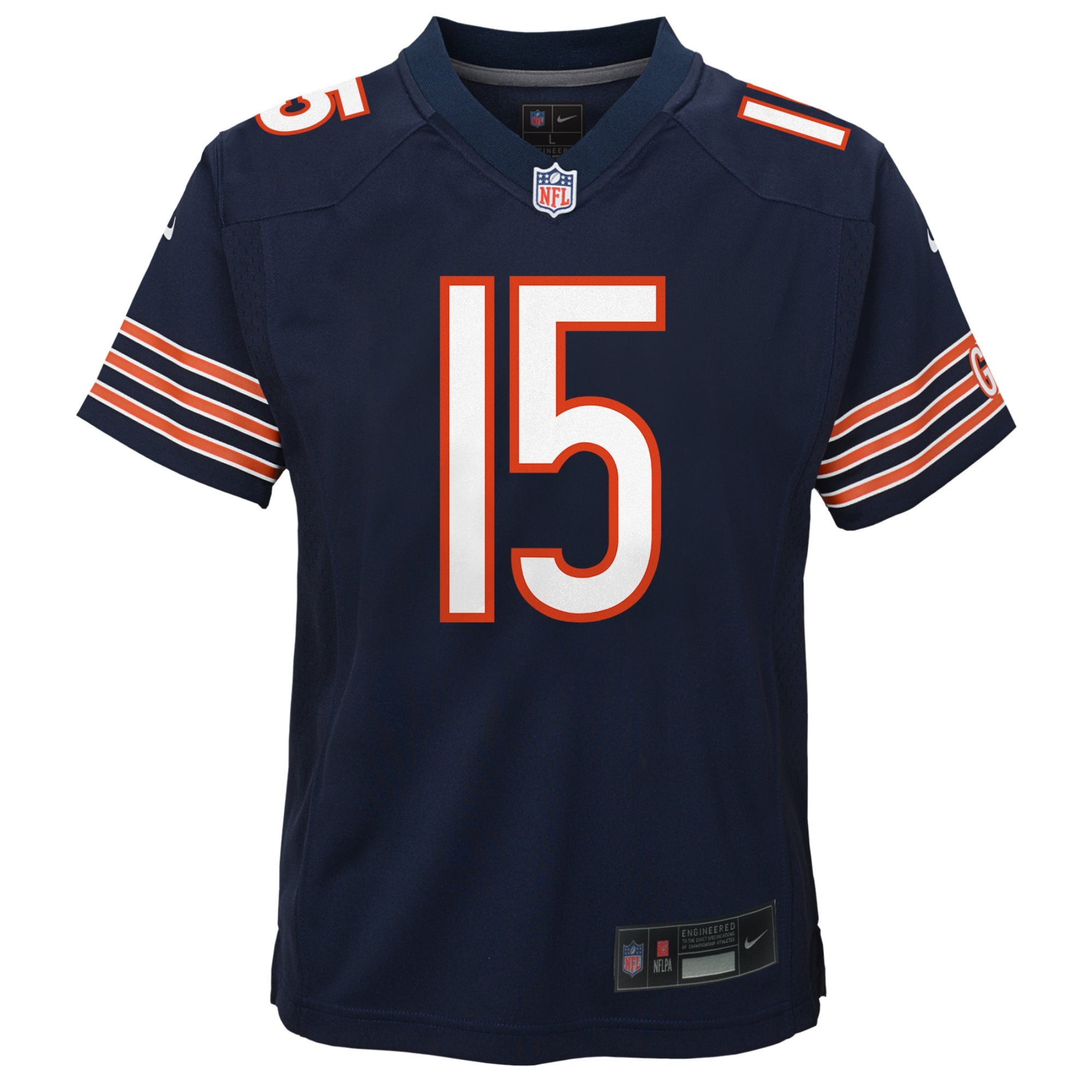 Chicago Bears Rome Odunze Navy Team Game NFL Jersey Youth