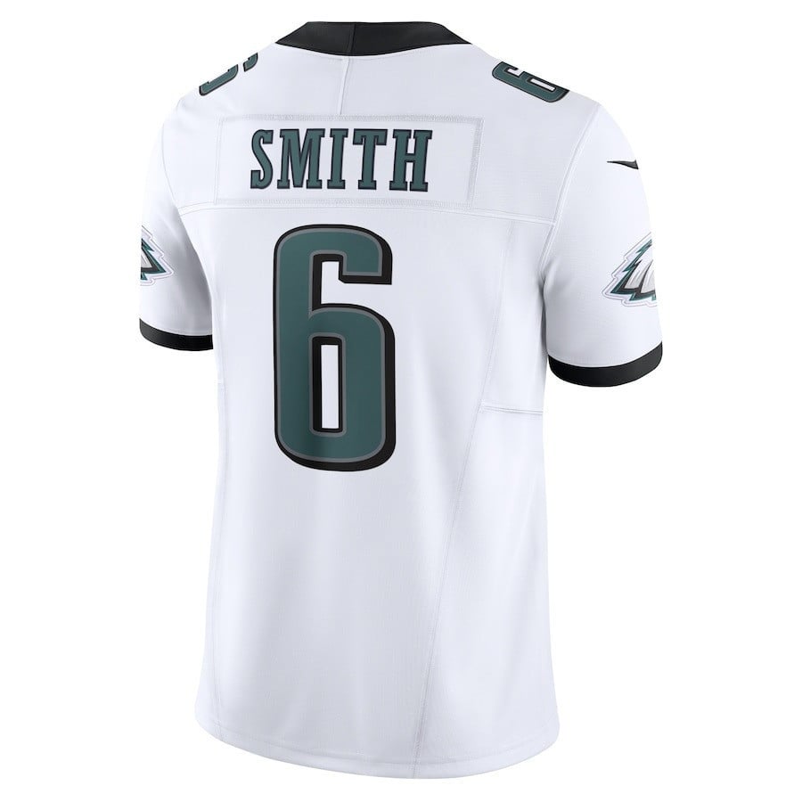 DeVonta Smith 6 Philadelphia Eagles Vapor F.U.S.E. Limited White NFL Jersey Men's