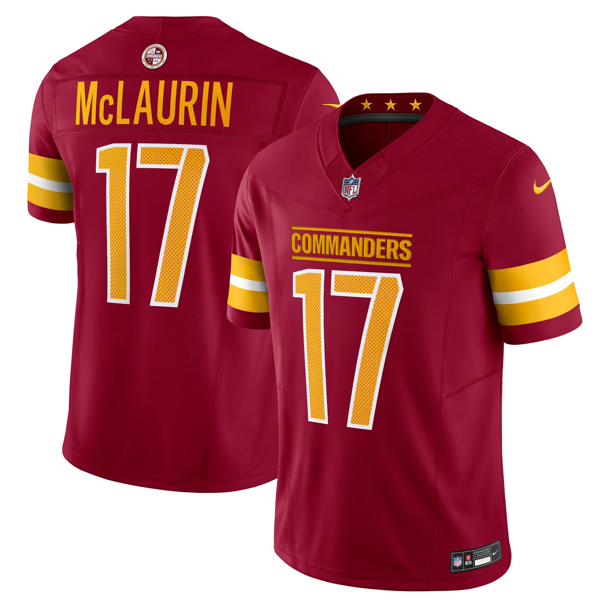 Washington Commanders Terry McLaurin Burgundy Vapor F.U.S.E. Limited NFL Jersey Men's
