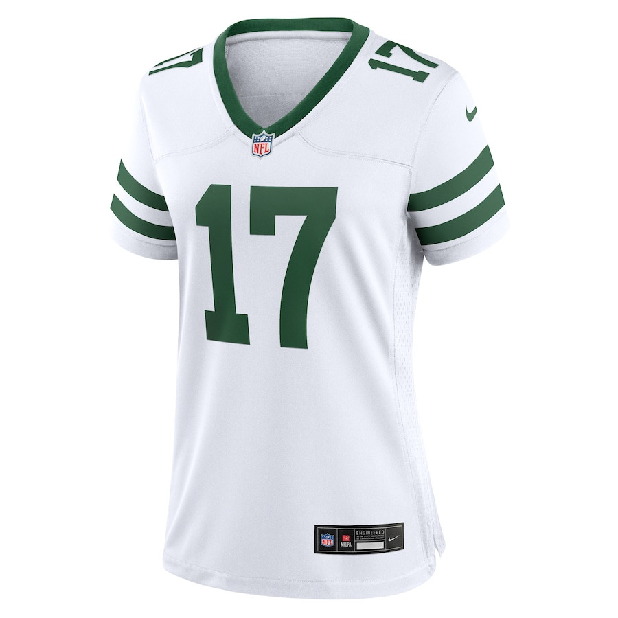 Davante Adams 17 New York Jets Alternate Game Legacy White NFL Jersey Women's