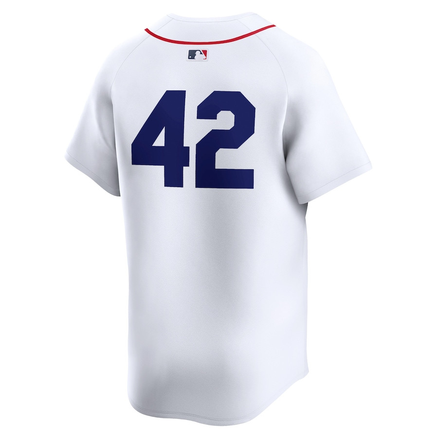 Boston Red Sox 2024 Jackie Robinson Day Home Limited White MLB Jersey Men's
