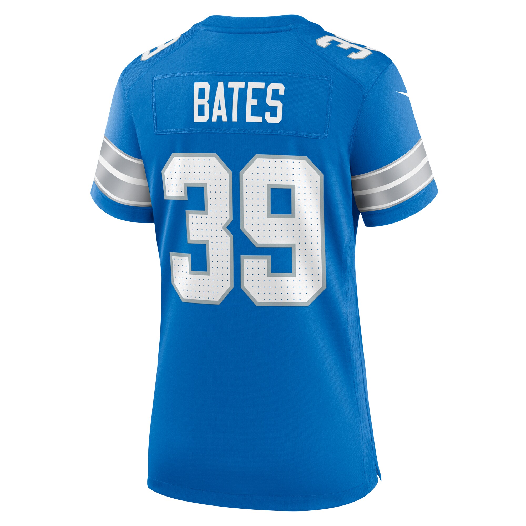 Detroit Lions Jake Bates Blue Team Game NFL Jersey Women's