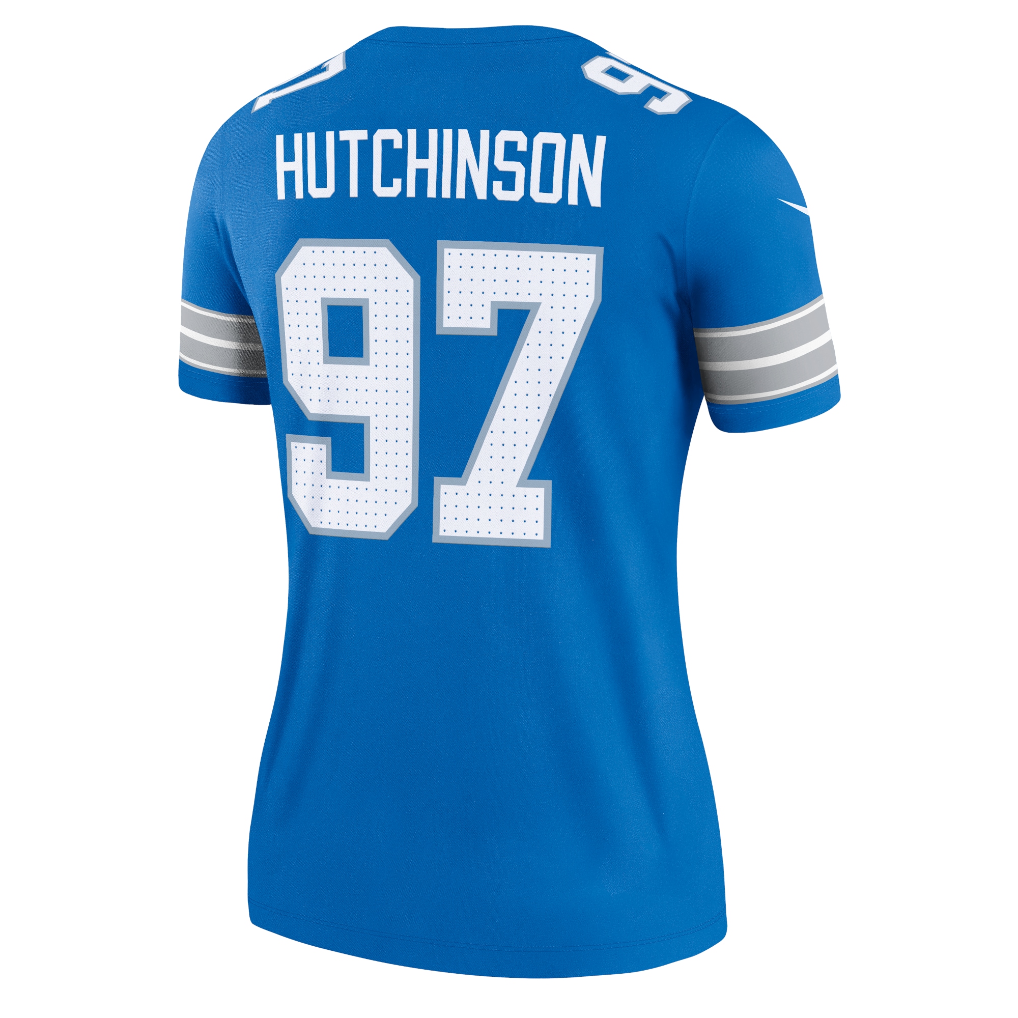 Detroit Lions Aidan Hutchinson Blue Legend Player Performance Top NFL Jersey Women's